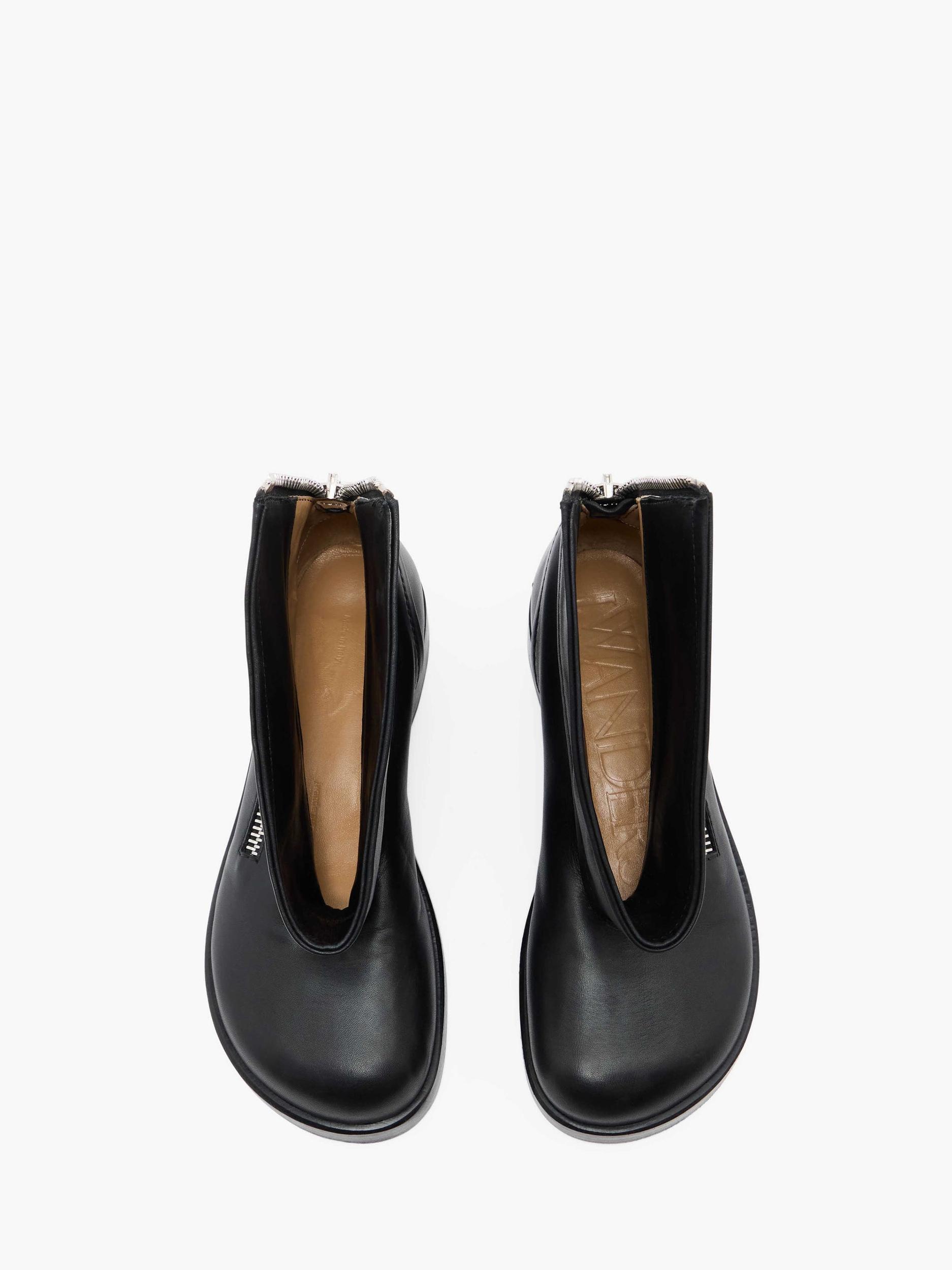BIKER BOOT - LEATHER ANKLE BOOT Product Image