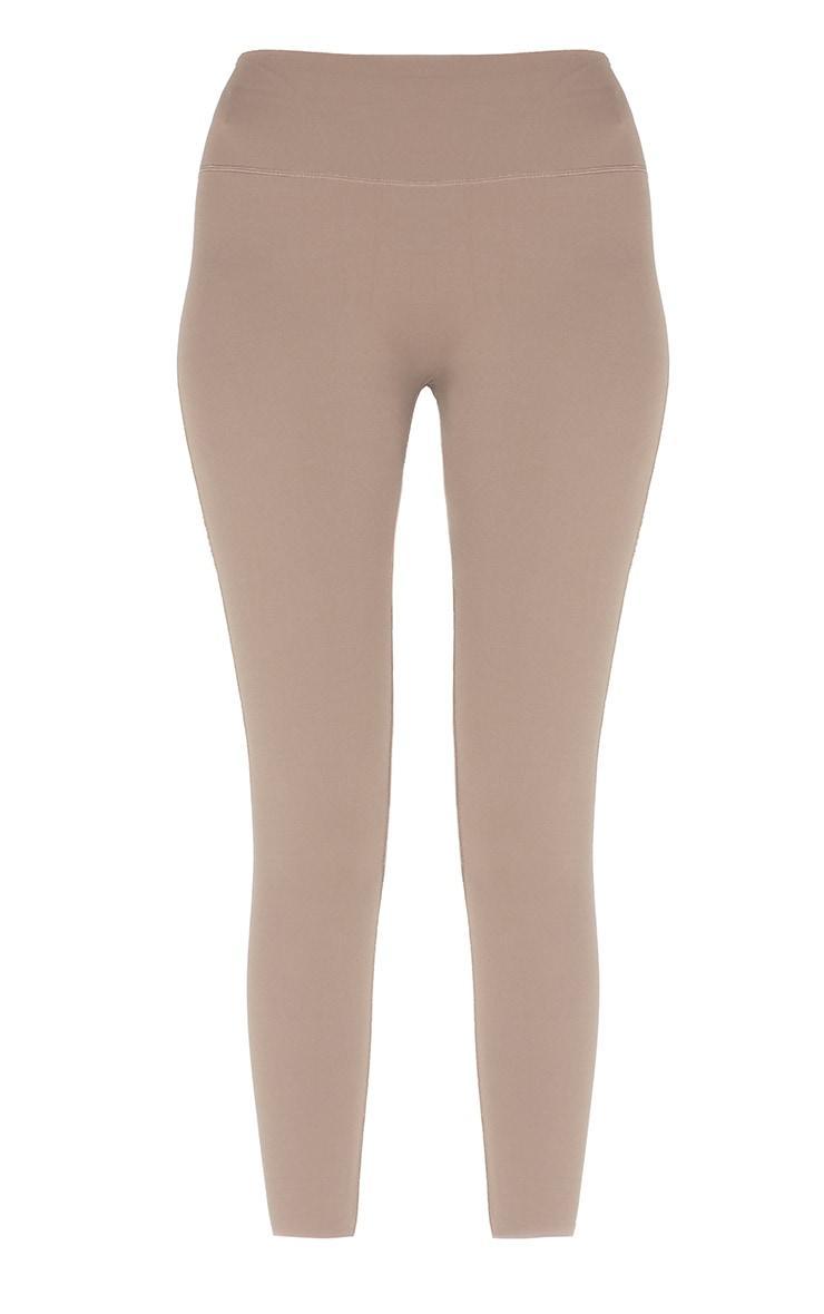Brown Ultimate Sculpt High Waist Gym Leggings Product Image