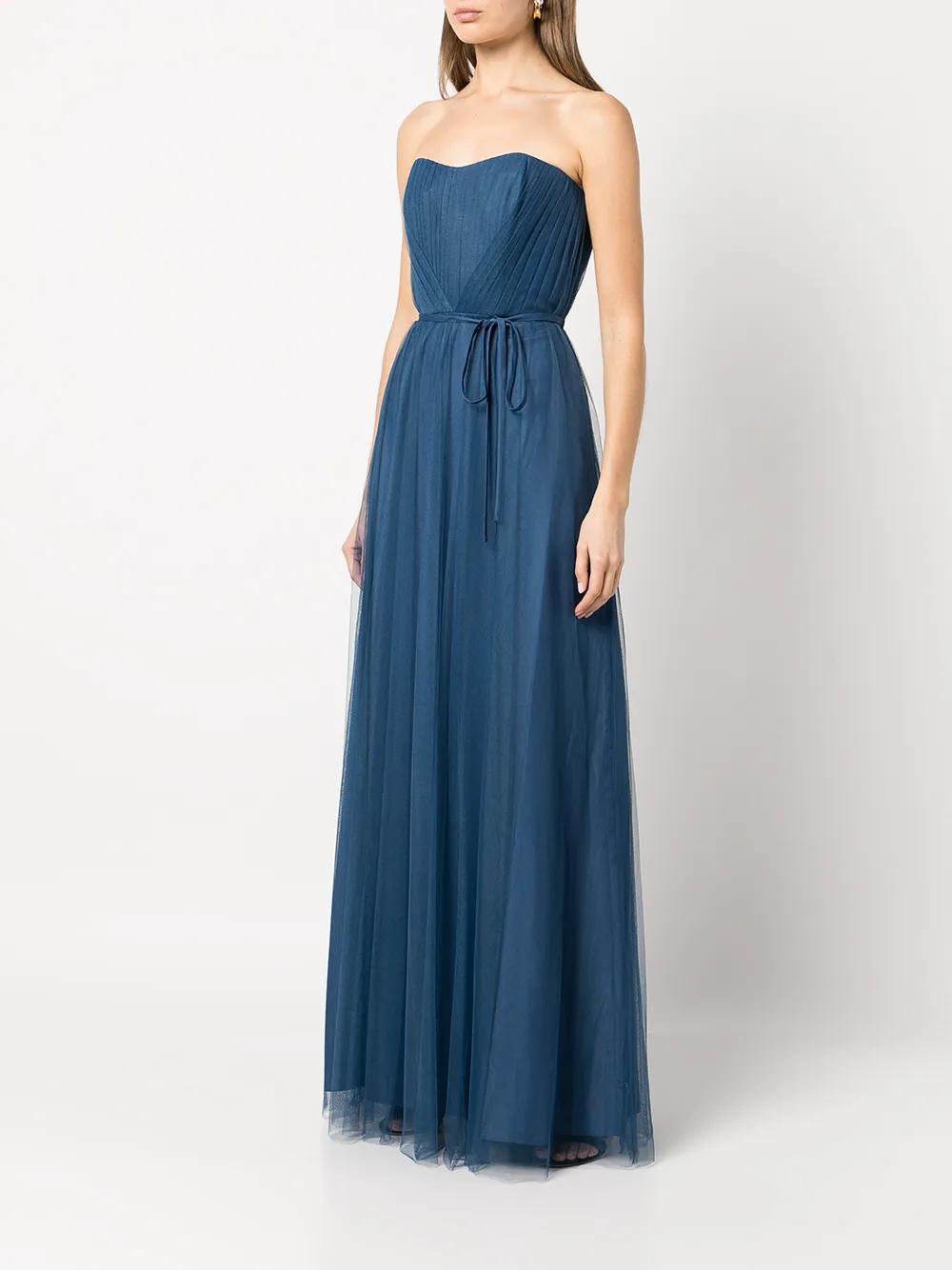 strapless tulle gown Product Image