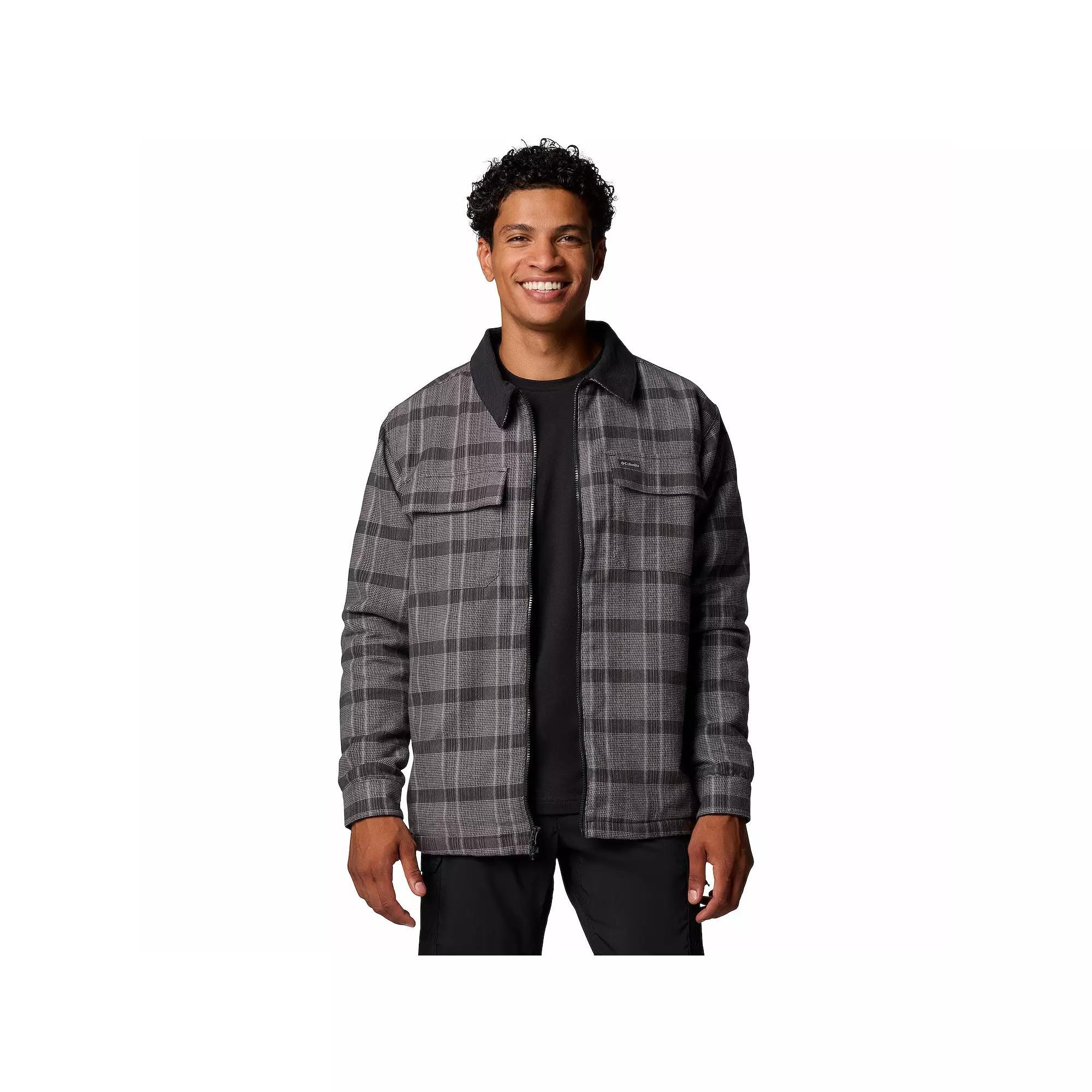 Men's Columbia Pitchtone Heavyweight Shirt Jacket, Size: Medium, Green Product Image