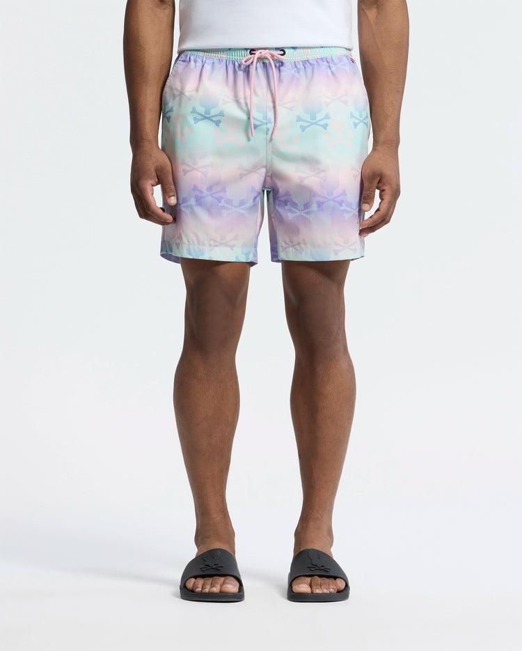 MENS FORSTER BUNNY PRINTED SWIM TRUNK - B6W621F200 Product Image