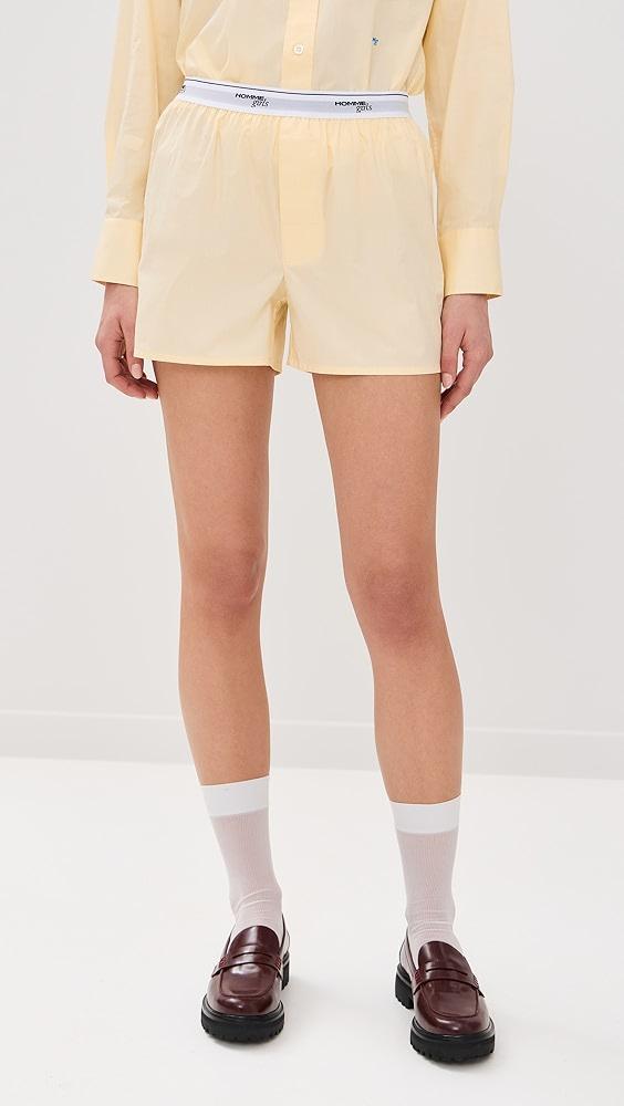 HOMMEGIRLS 70s Pocket Boxer Shorts | Shopbop Product Image