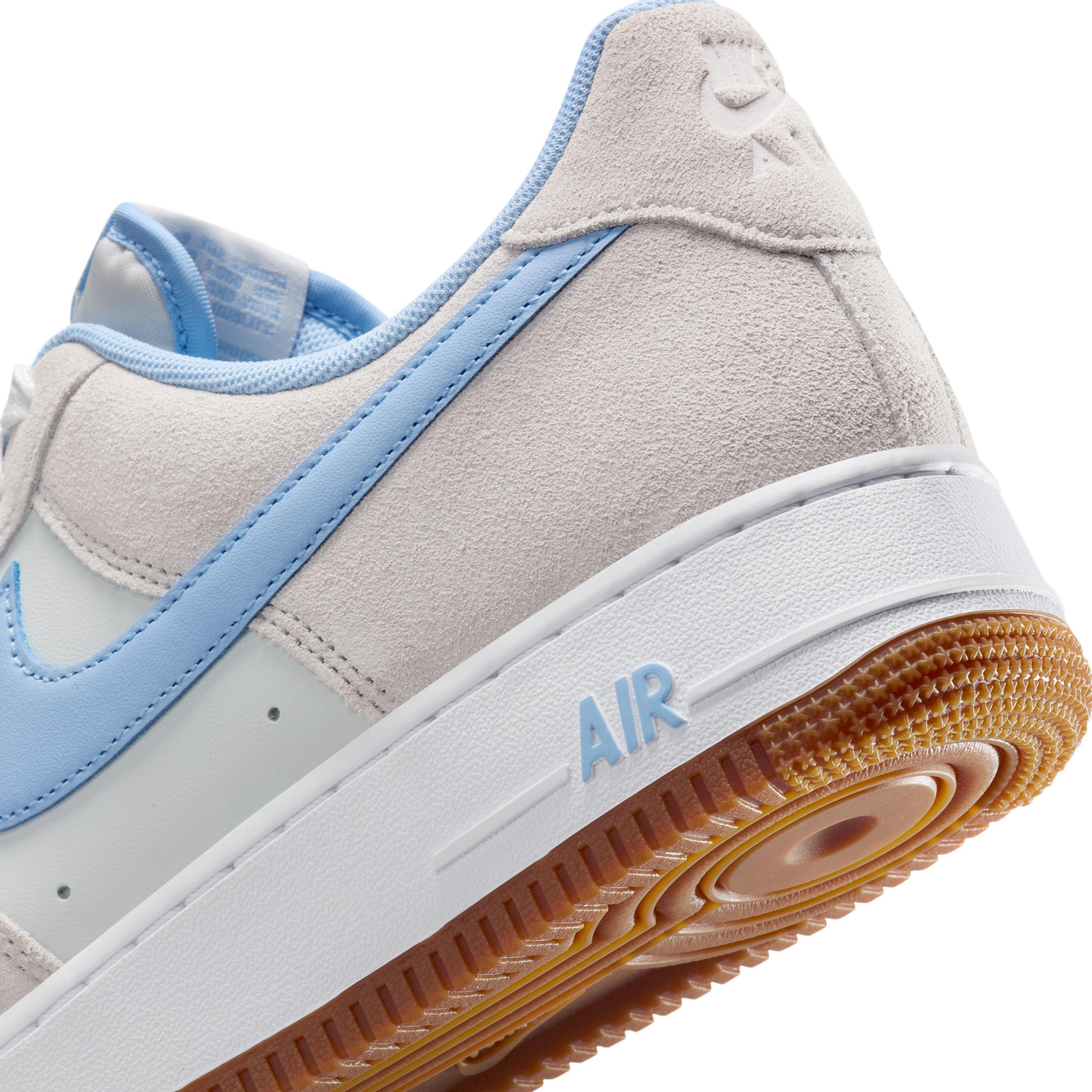 Nike Mens Air Force 1 07 Casual Shoes in White/Midnight Navy Product Image