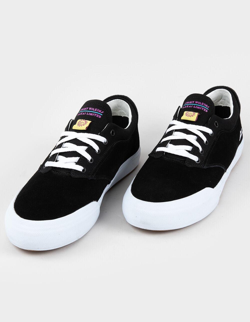LAKAI Wilkins Mens Shoes - BLK/WHT Product Image