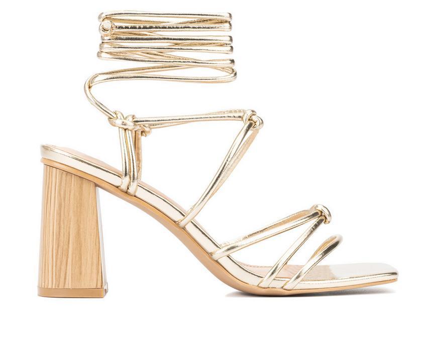 Women's New York and Company Bailey Heel Dress Sandals Product Image