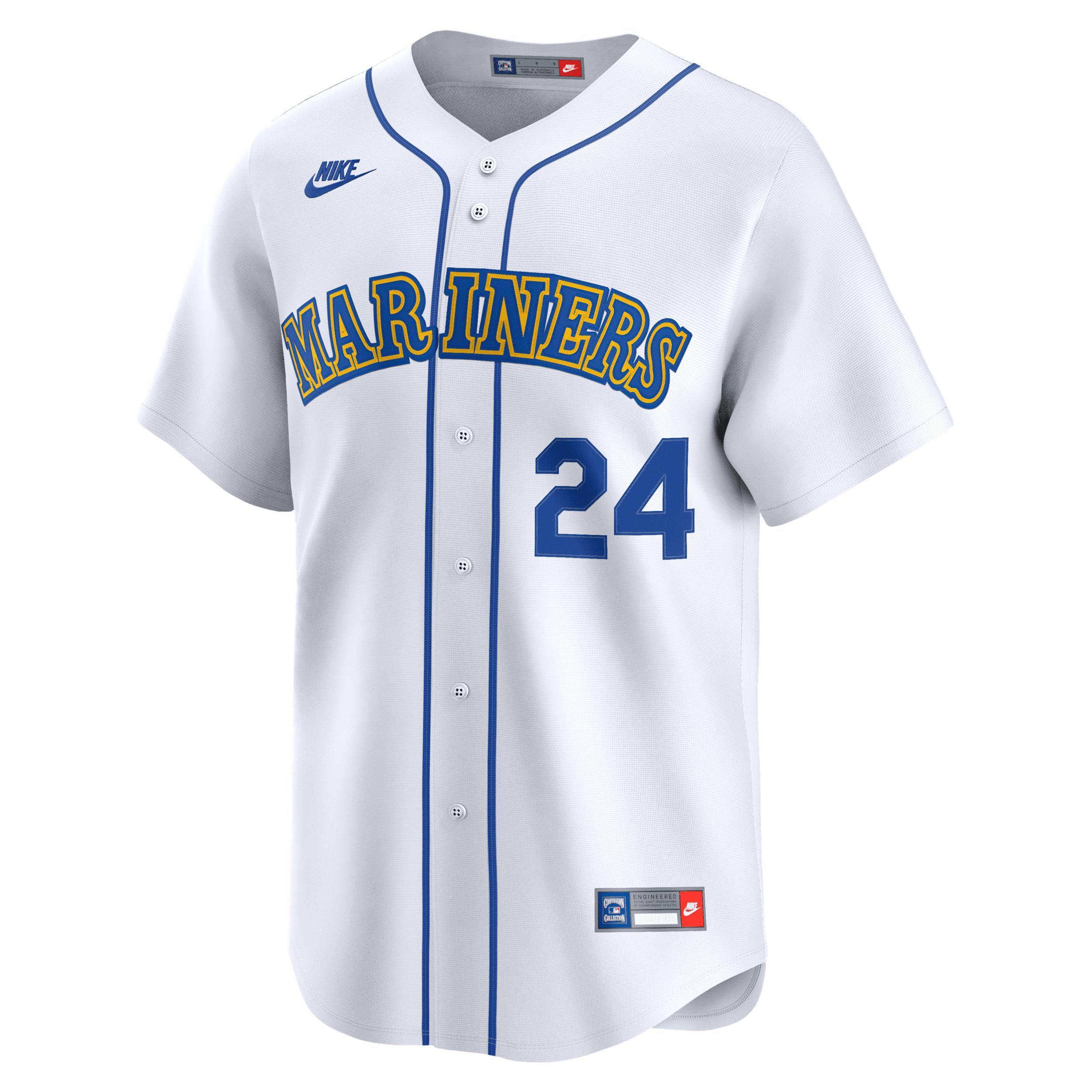 Edgar Martínez Seattle Mariners Cooperstown Men's Nike Dri-FIT ADV MLB Limited Jersey Product Image