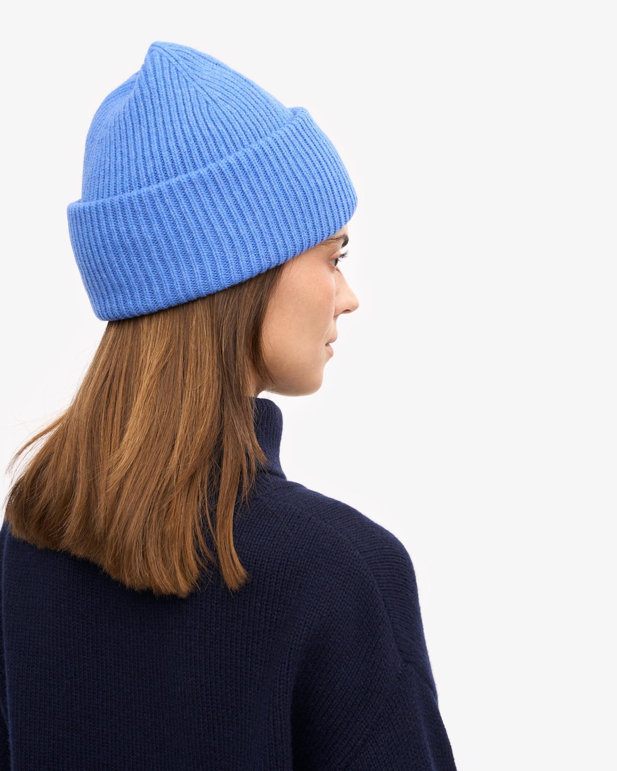 Merino Wool Hat - Magenta Blaze Product Image
