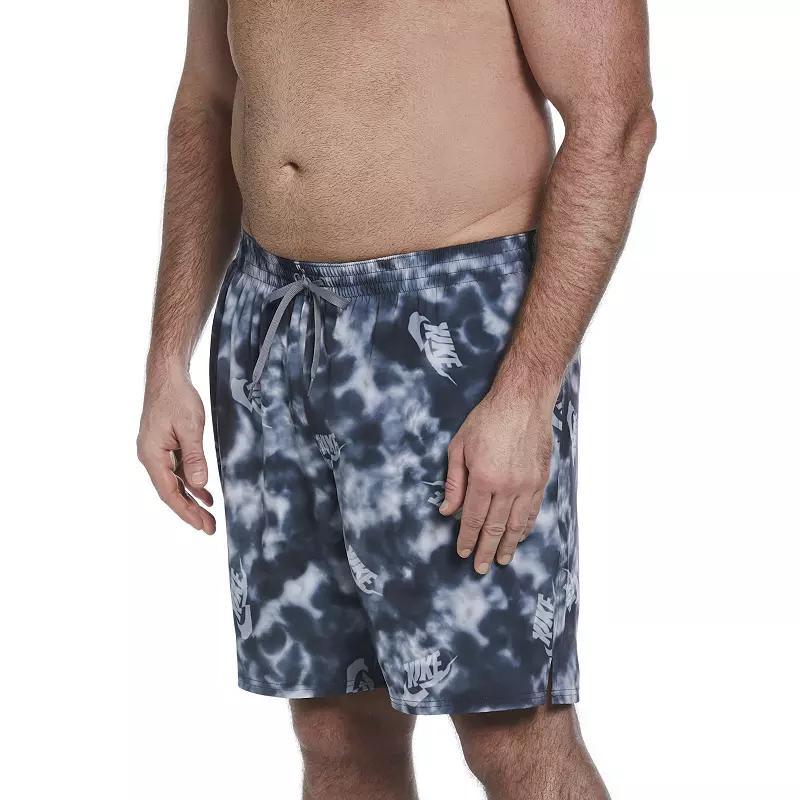 Big & Tall Nike Water Tie Dye Swim Trunks, Men's, Size: 3XL Tall, Blue Product Image