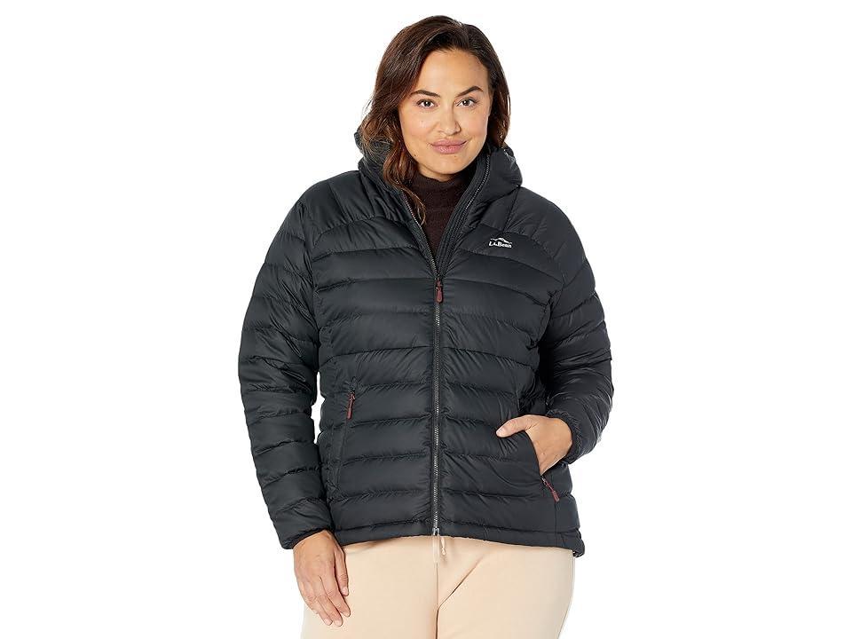 L.L.Bean Petite Down Hooded Jacket Women's Clothing Product Image