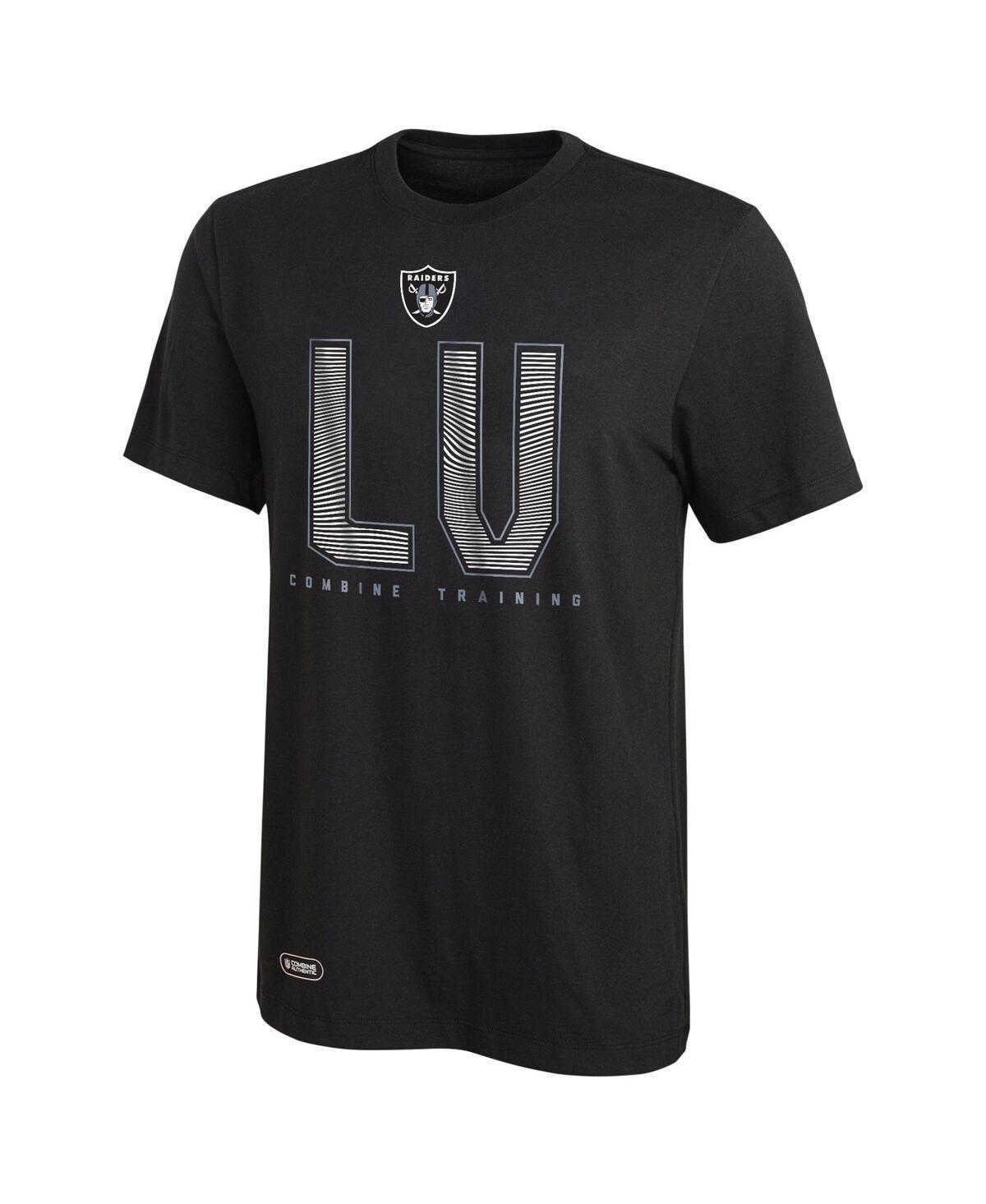 Men's Black Las Vegas Raiders Record Setter T-Shirt, Size: Medium, Lvr Black Product Image
