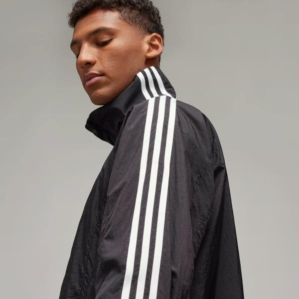 adidas Y-3 3-Stripes Nylon Shell Jacket Dark Blue XS Mens Product Image