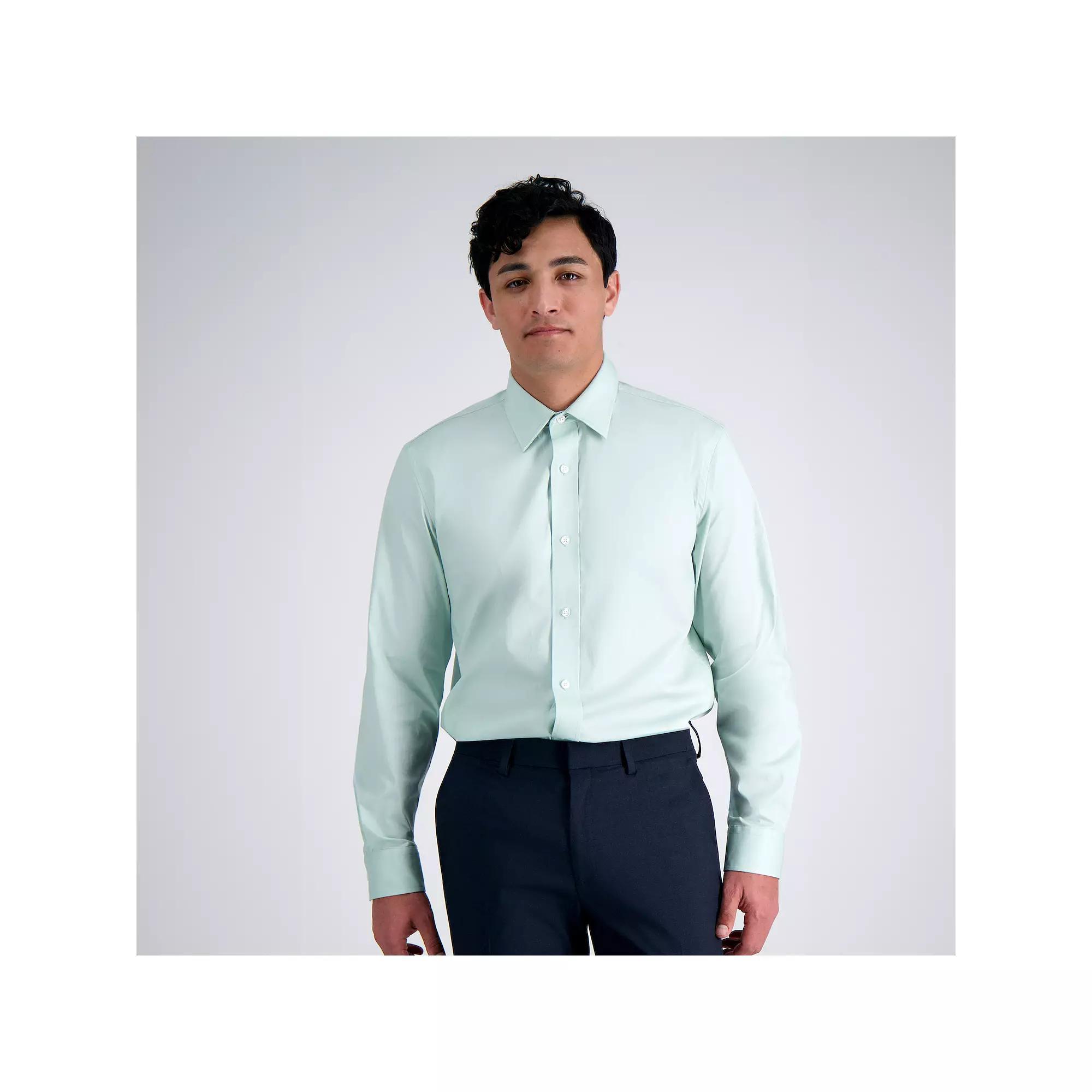 Mens Haggar Premium Comfort Slim Fit Dress Shirt Product Image