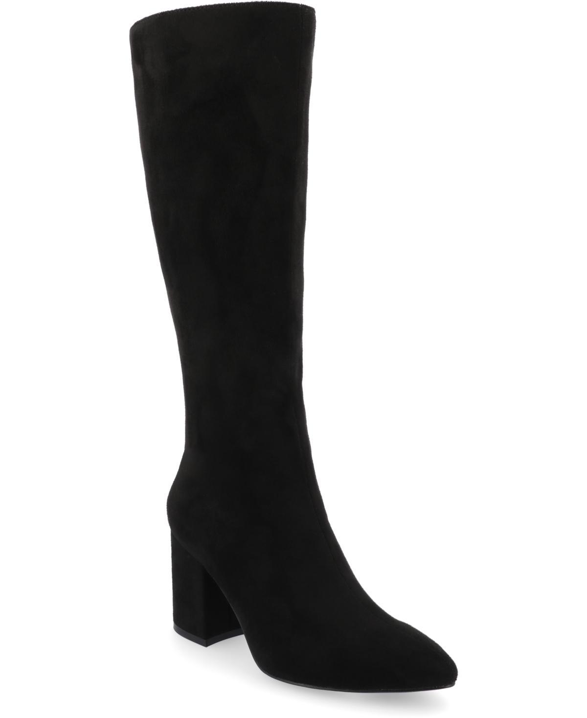 Journee Tru Comfort Foam™ Women's Ameylia Knee High Boots, Size: 9.5, Black Product Image