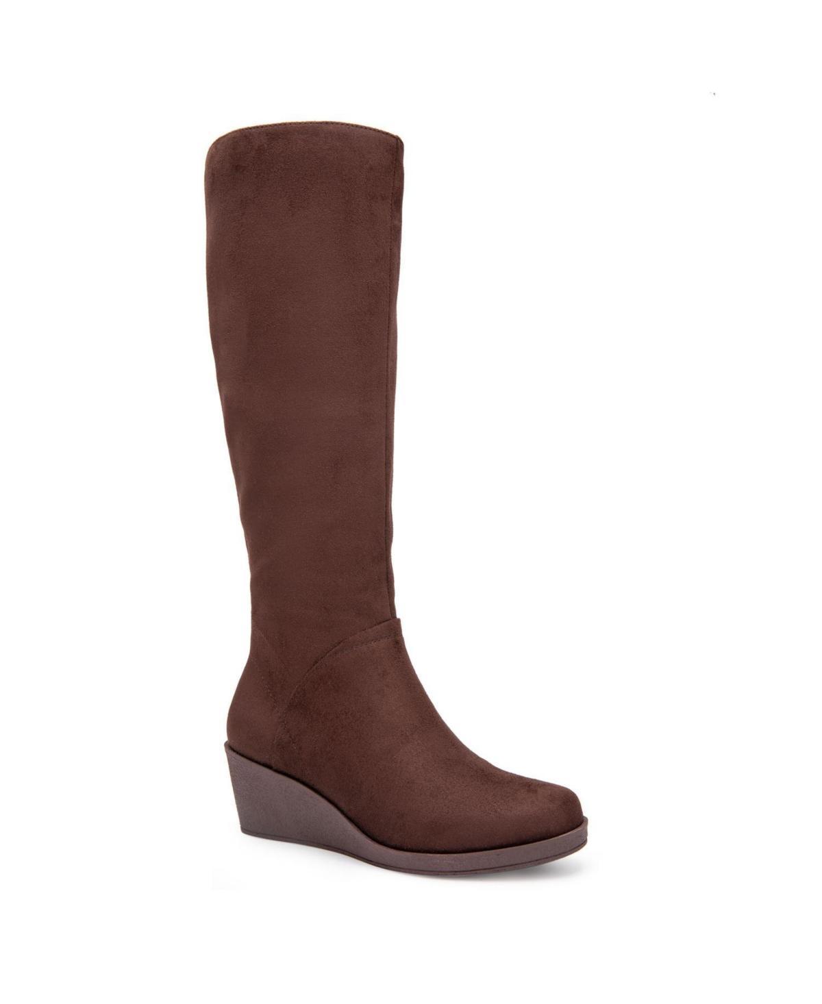 Aerosoles Binocular Womens Suede Knee-High Boots Product Image