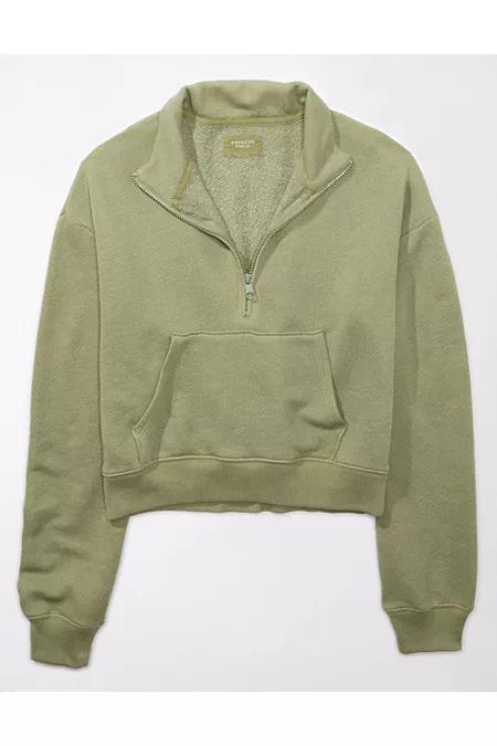 AE Quarter-Zip Sweatshirt Women's Product Image