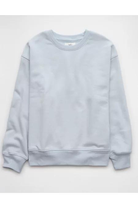 AE Everyday Luxe Crew Neck Sweatshirt Womens Product Image