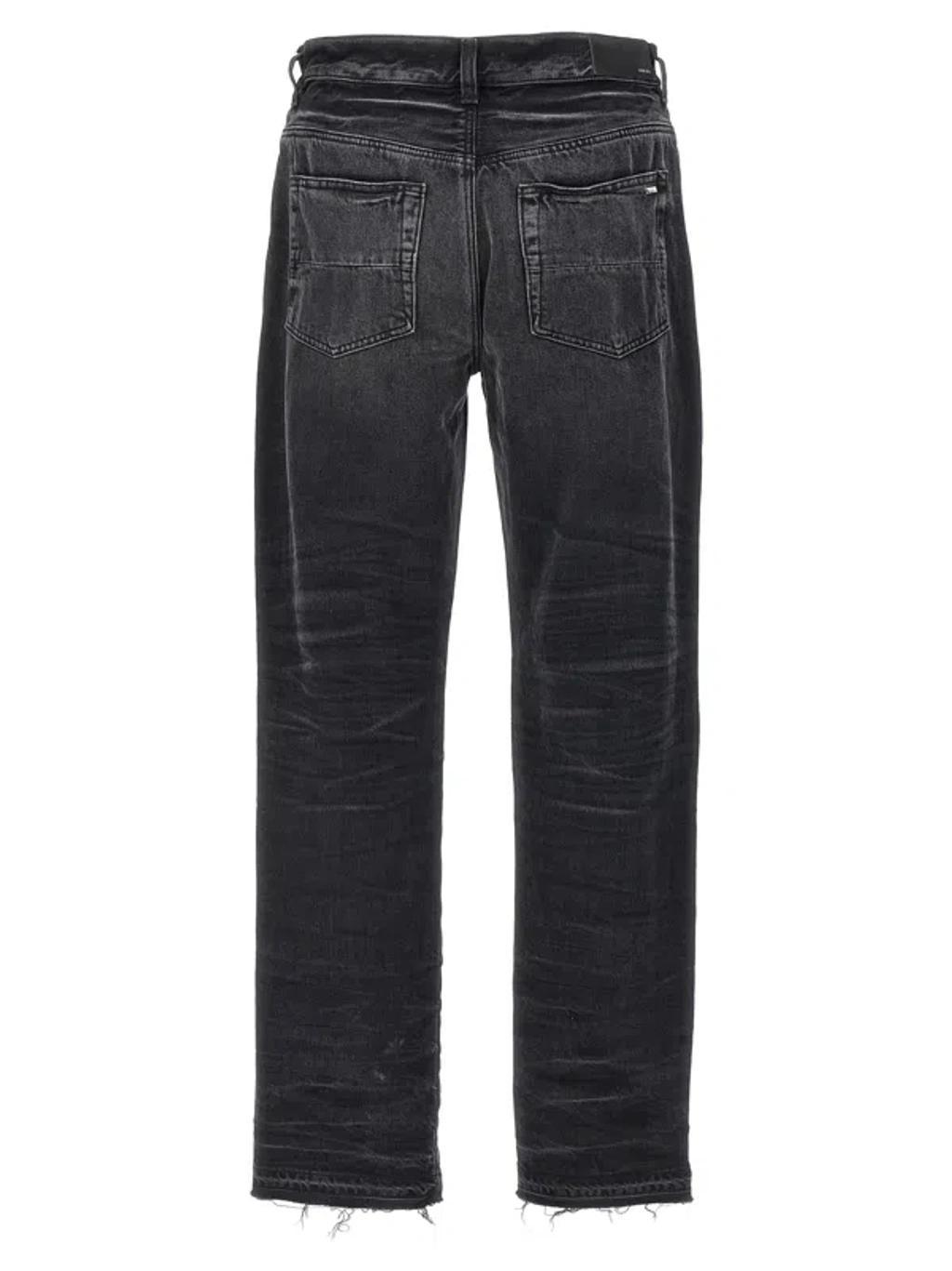 AMIRI Release Hem Jeans In Black Product Image