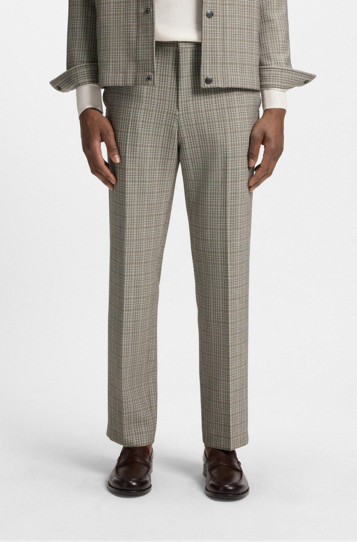 Relaxed-fit wrapped pants in stretch fabric Product Image