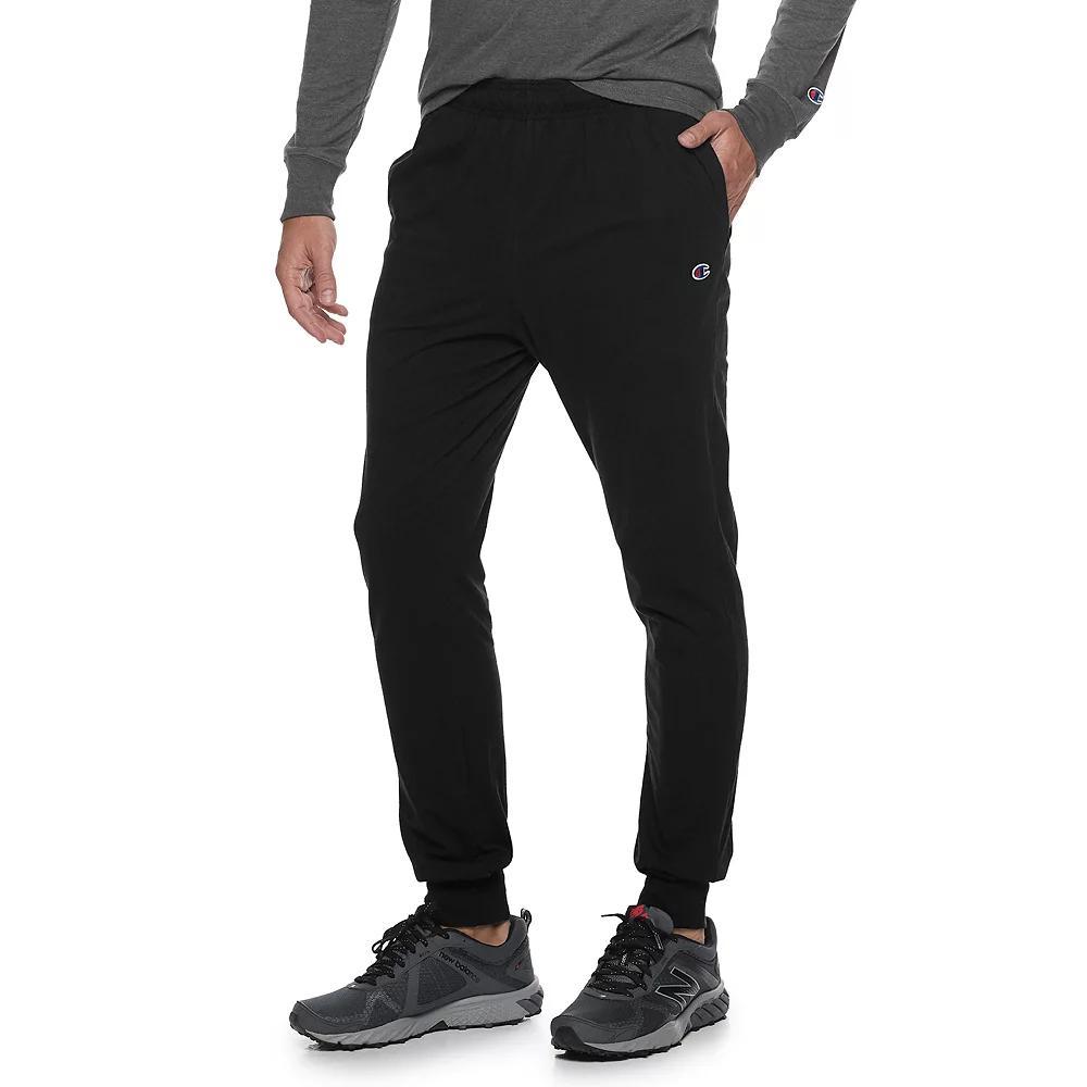 Men's Champion® Jersey Joggers, Size: Medium, Oxford Gray Product Image