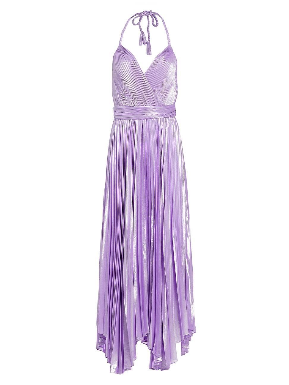 Arista Sleeveless Pleated Maxi Dress Product Image