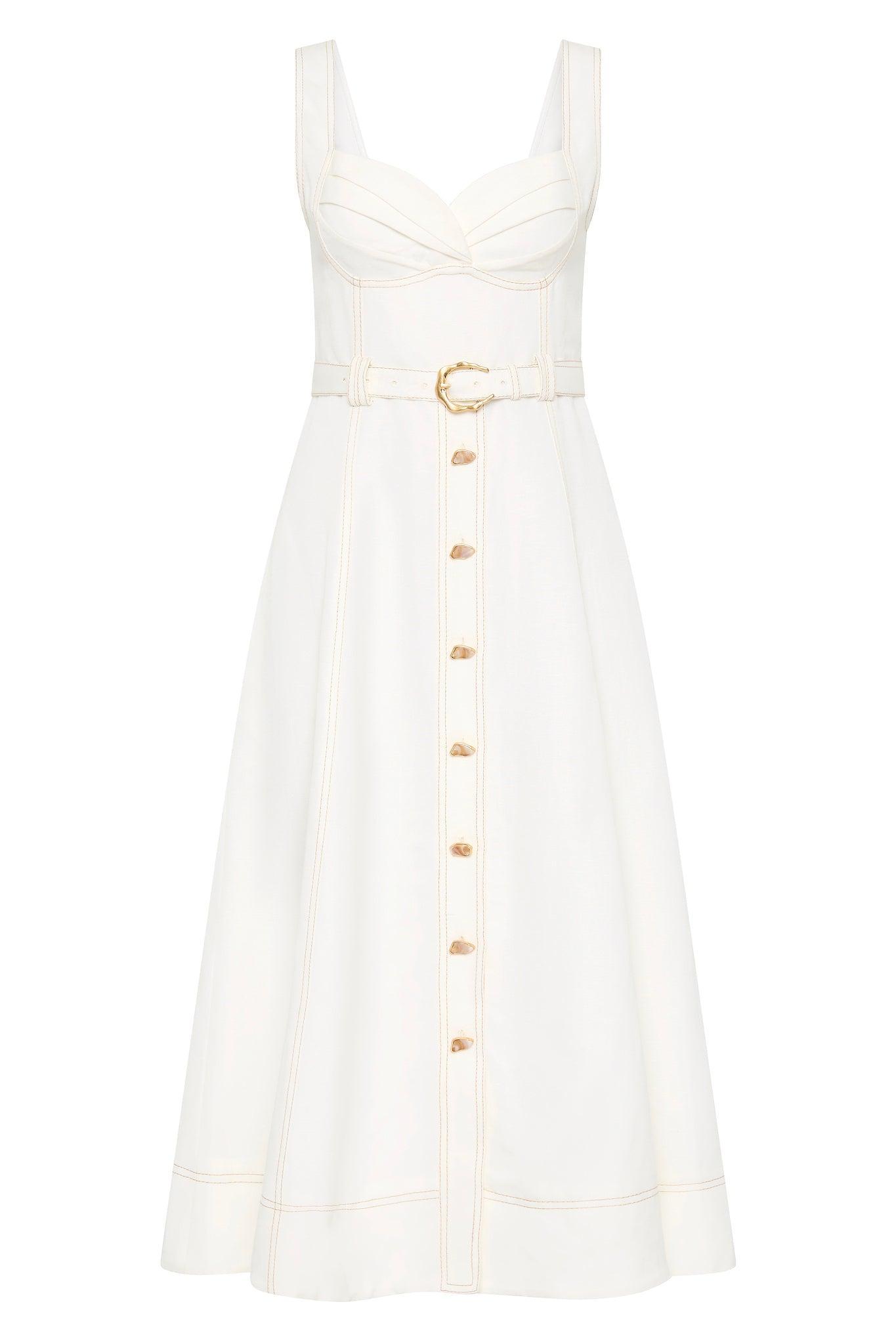 Mariel Trapeze Midi Dress Product Image
