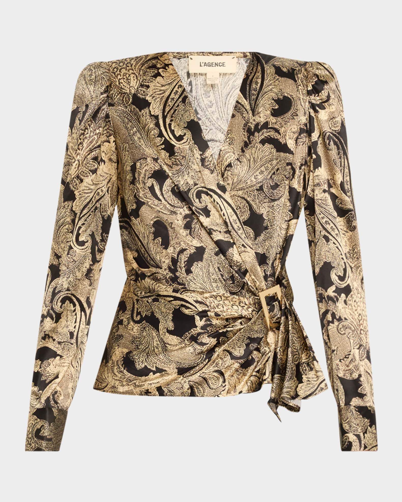 Bensen Wrap Blouse Product Image