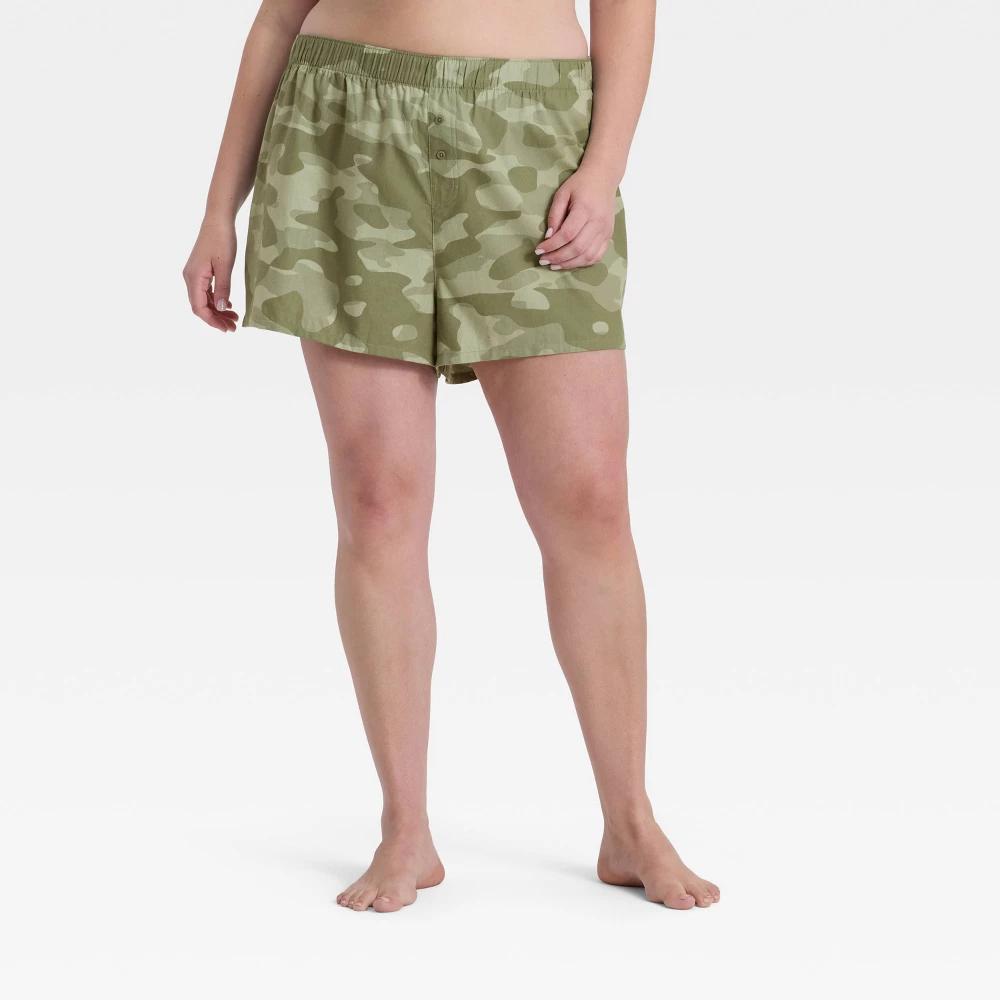 Women's Boxer Pajama Shorts - Wild Fable™ Product Image