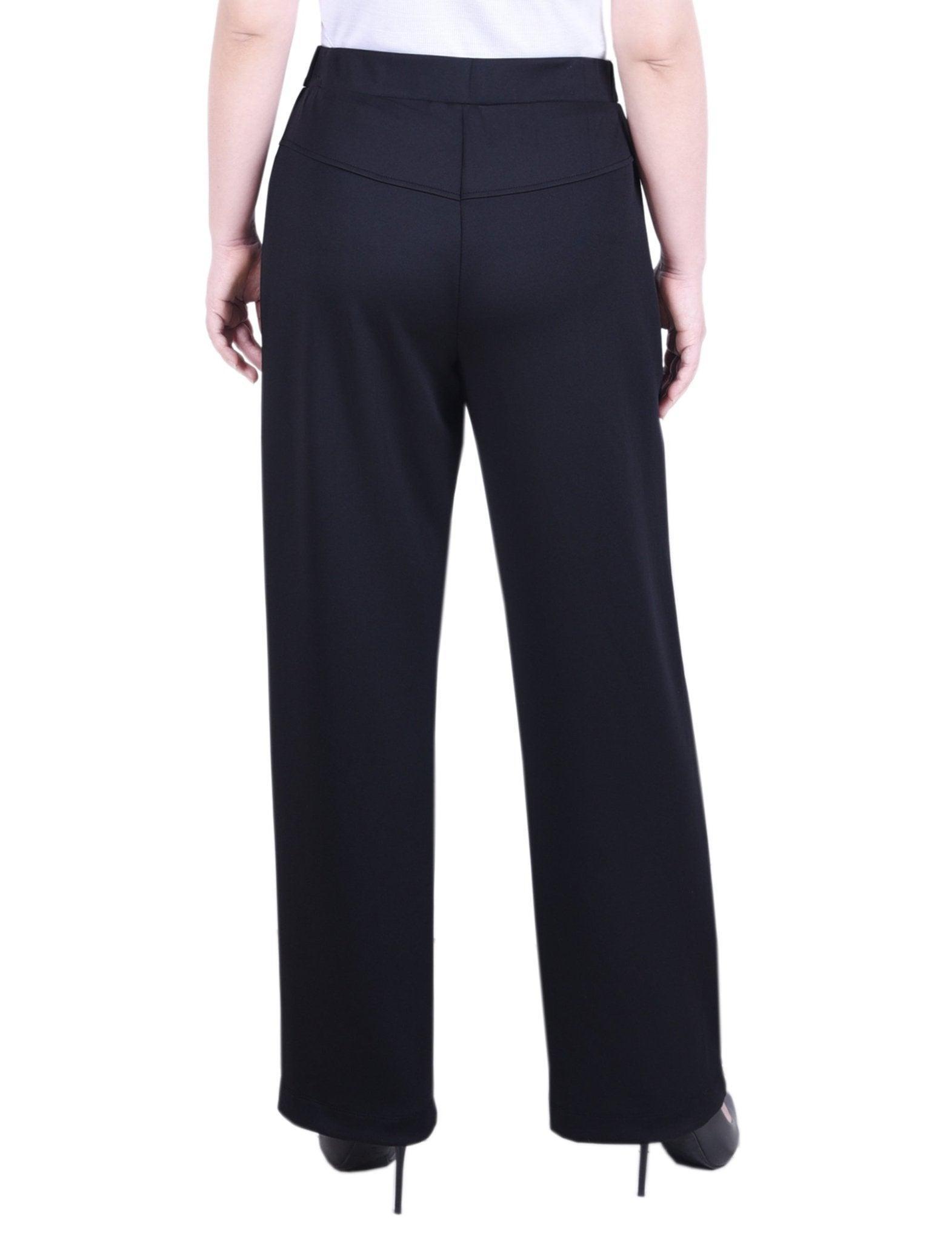 Full Length Scuba Crepe Pants - Petite Product Image