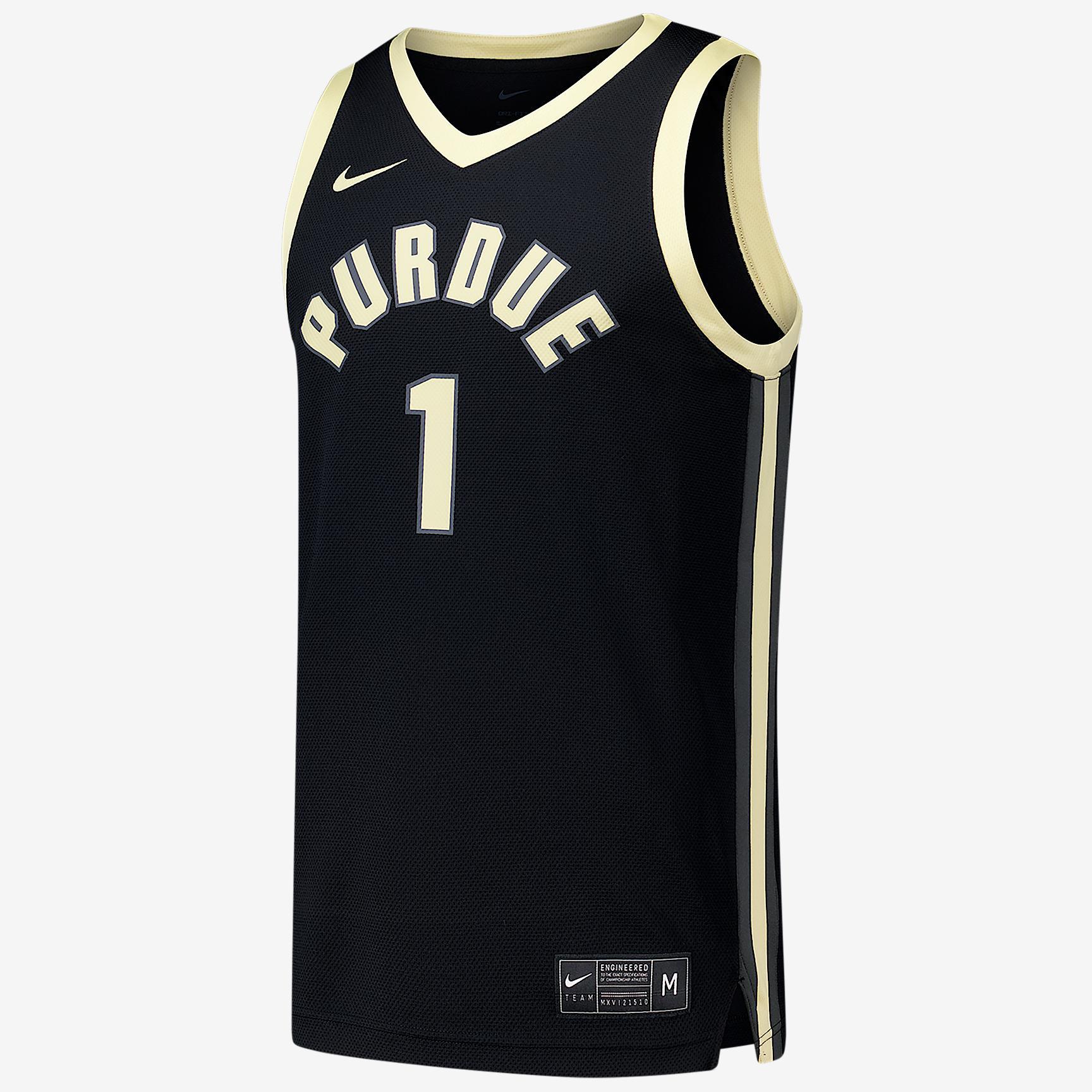 Purdue Men's Nike Dri-FIT College Basketball Replica Jersey Product Image