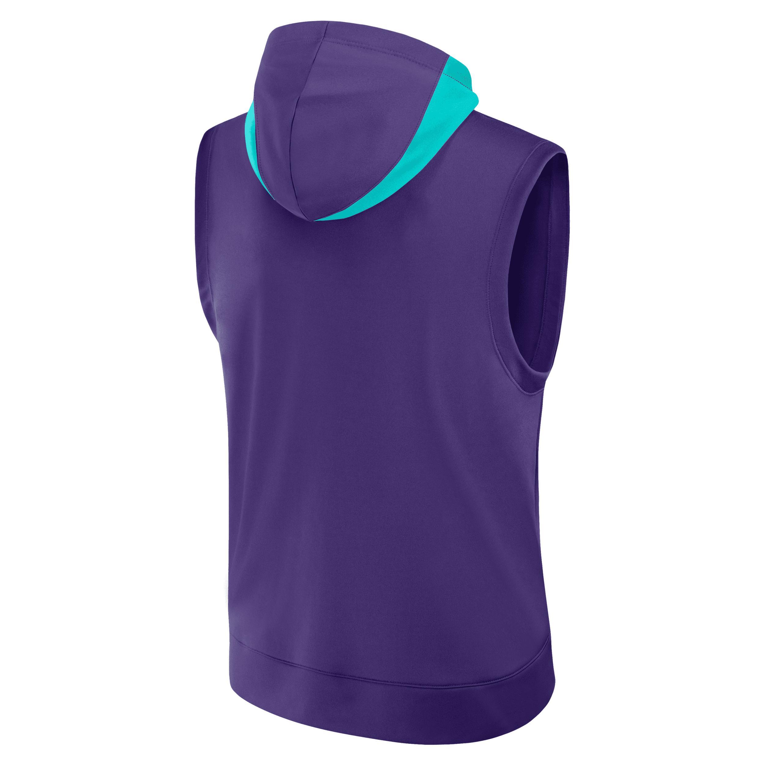 Arizona Diamondbacks Authentic Collection City Connect Men’s Nike Dri-FIT MLB Sleeveless Pullover Hoodie Product Image