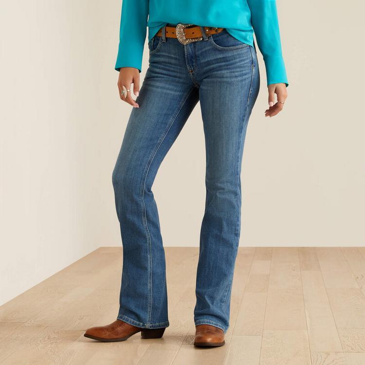 SALE Ariat® Ladies' Arrow Fit Perfect Rise Lili Boot Cut Jeans in Maine Product Image