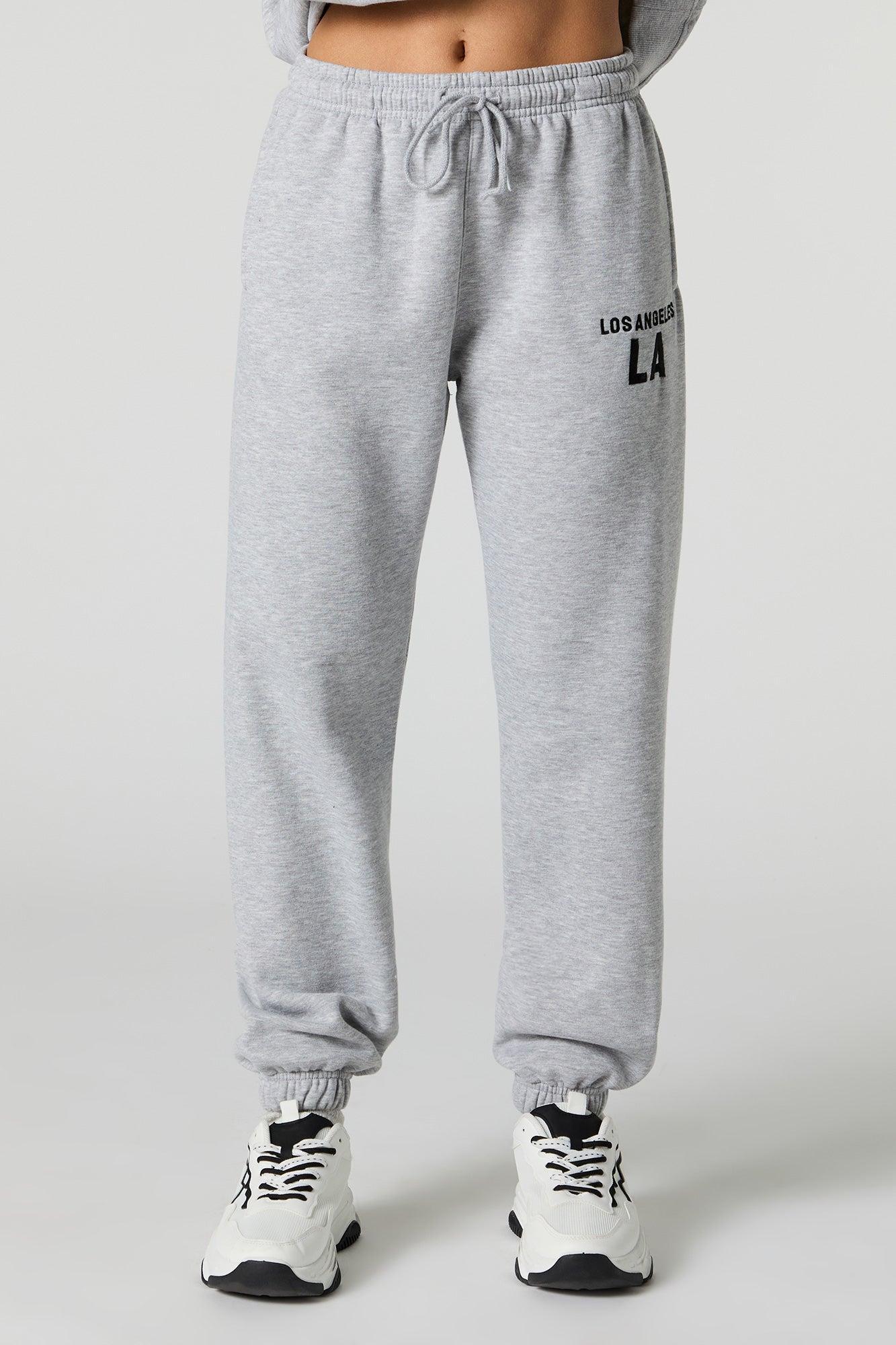 Destination Embroidered Fleece Jogger Female Product Image
