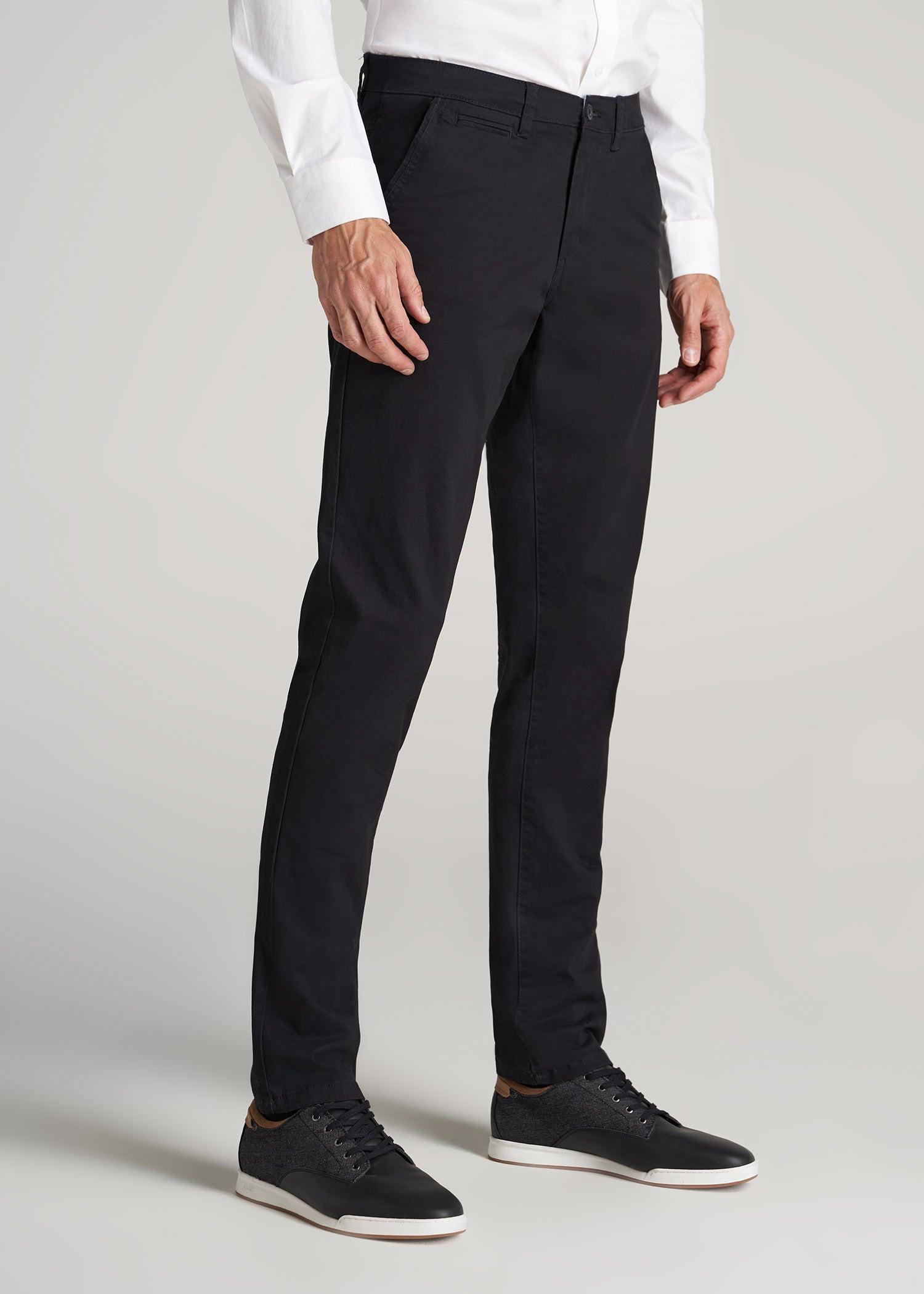 Carman TAPERED Chinos for Tall Men in Russet Brown Product Image