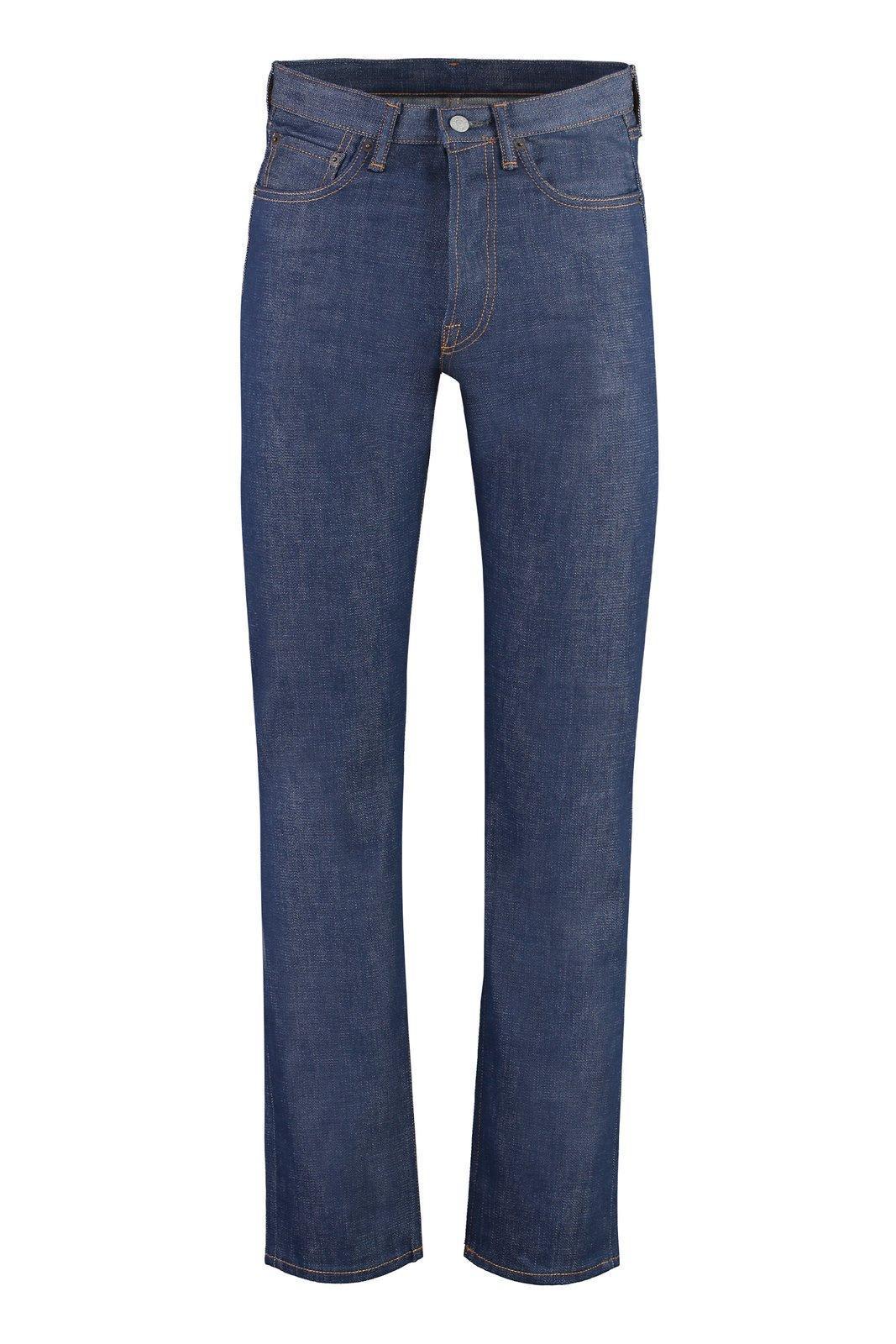 ACNE STUDIOS 5 Pocket Straight Leg Jeans In 135 Indigo Blue Product Image