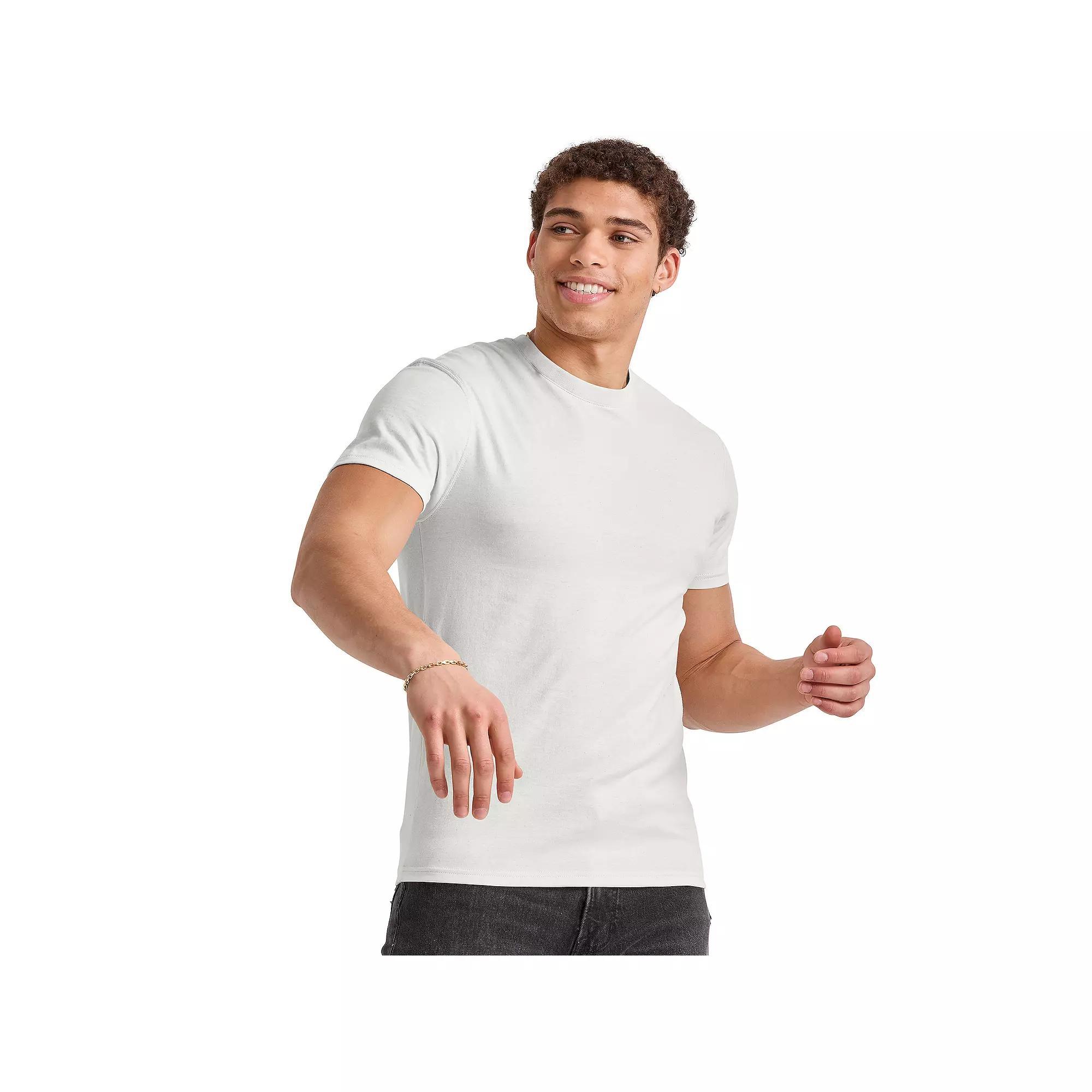 Men's Hanes Originals Tri-blend Tee, Size: XL, Eco White Product Image