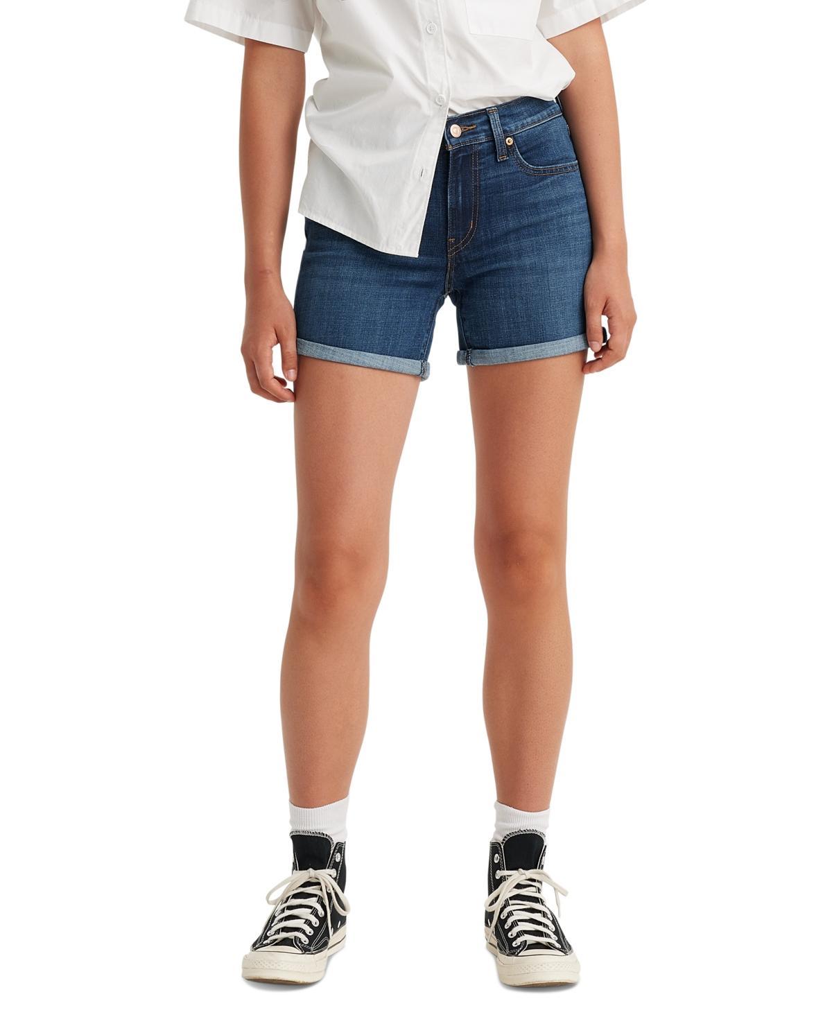 Womens Levis Mid-Length Jean Shorts Product Image