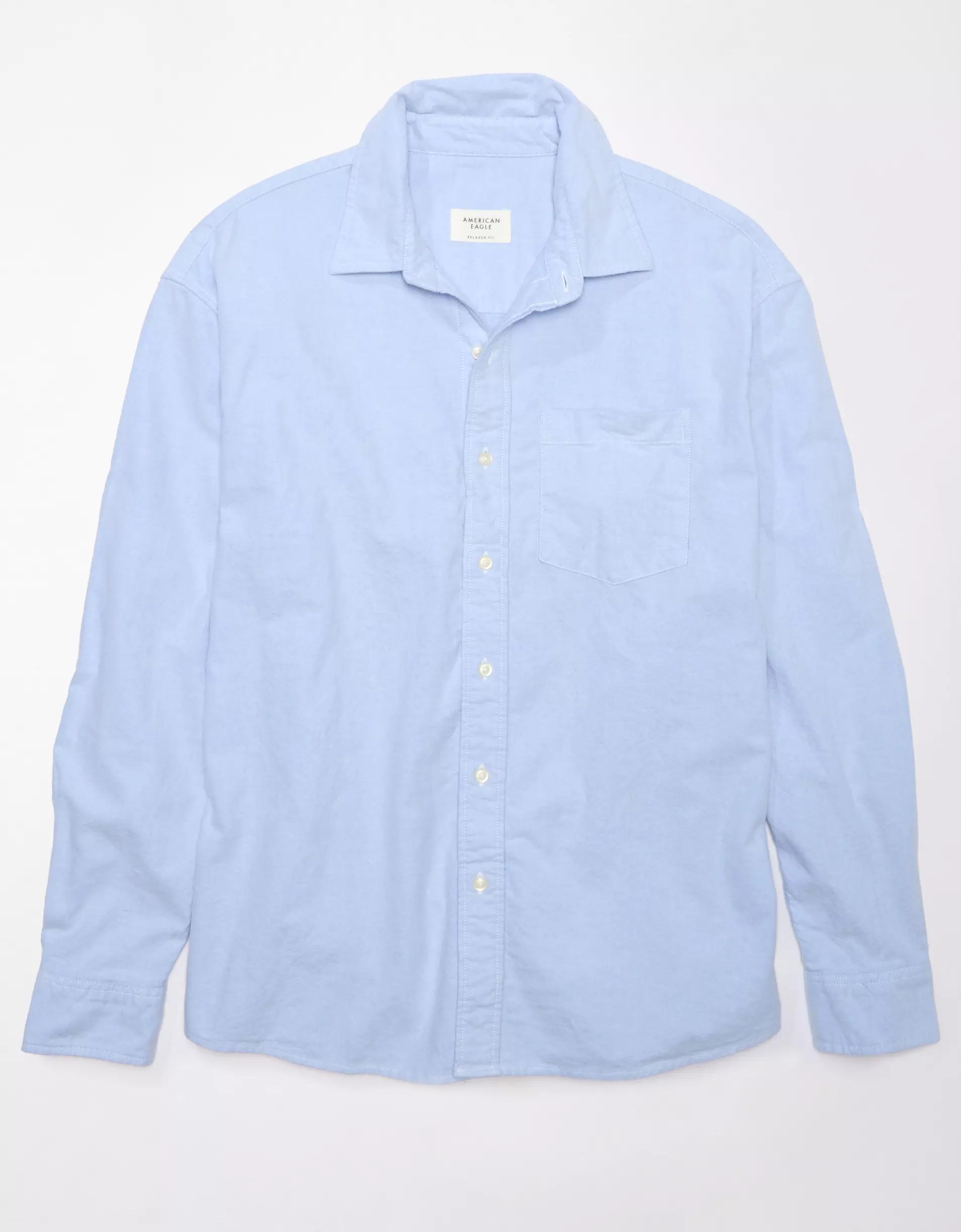 AE Everyday Oxford Button-Up Shirt Product Image