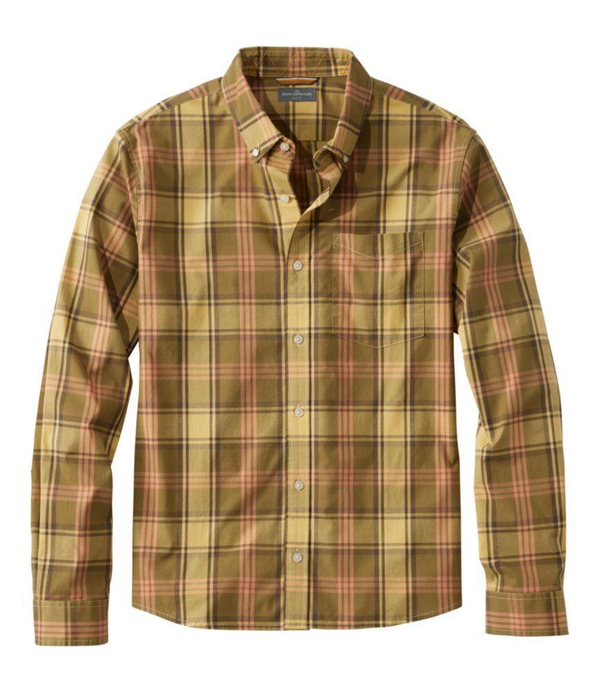 
                            Men's Signature Stretch Poplin Shirt, Long-Sleeve, Slim Fit
                         Product Image