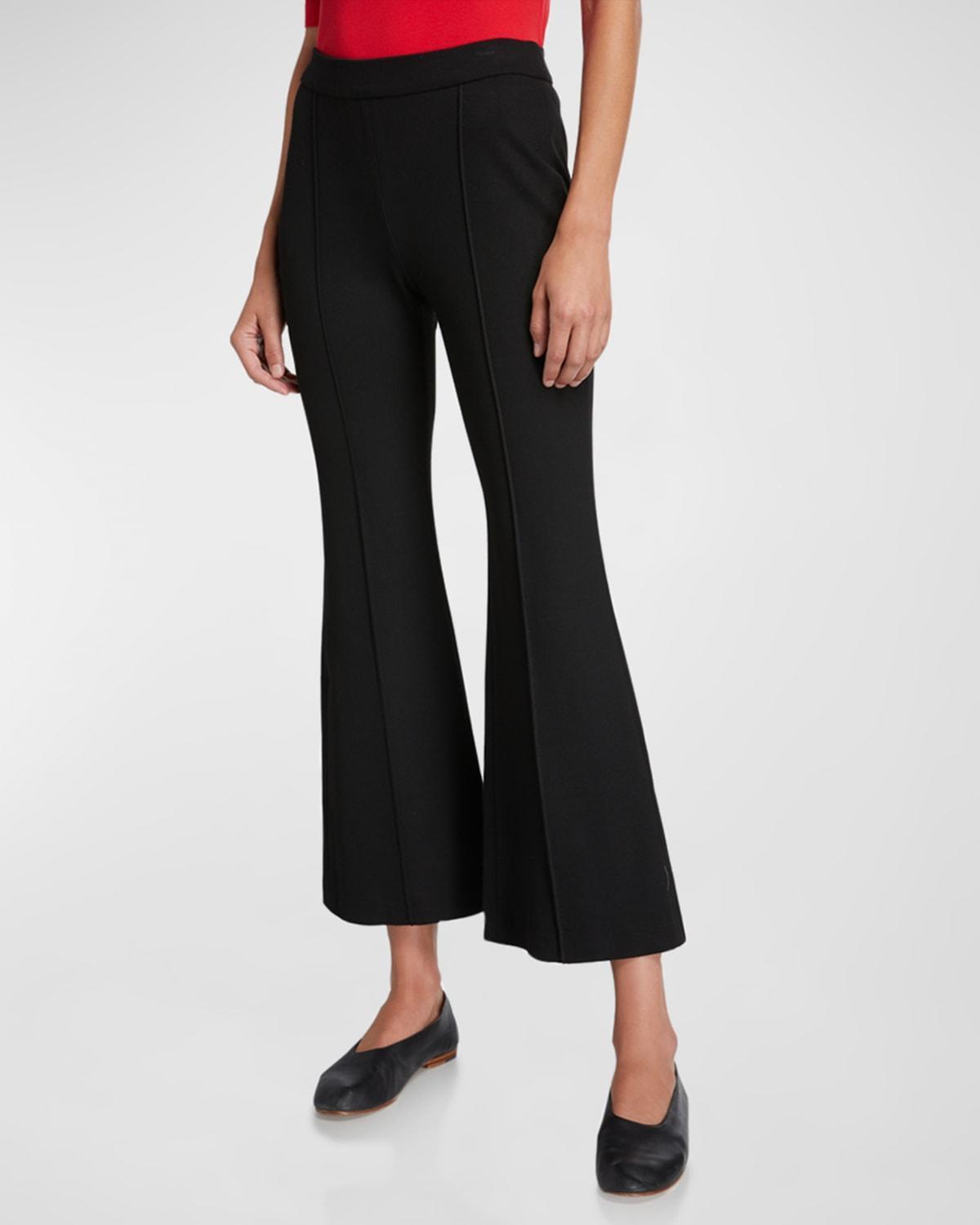 Cropped Flare Trousers Product Image