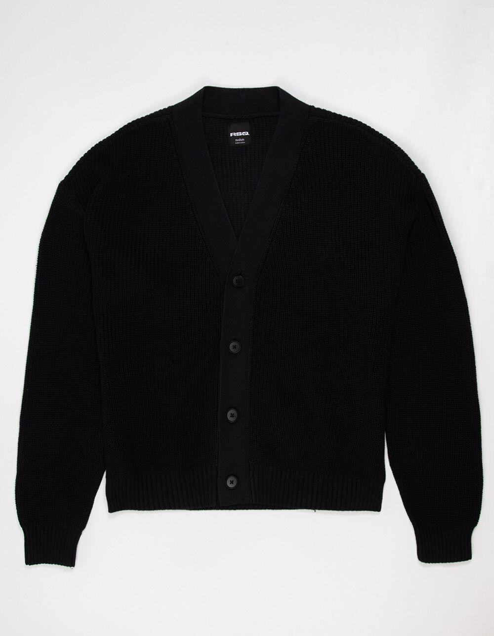 RSQ Mens Cardigan - BLACK Product Image