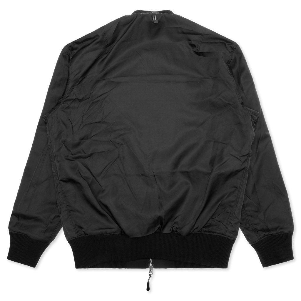 Reversible Utility Bomber Jacket - Black Male Product Image