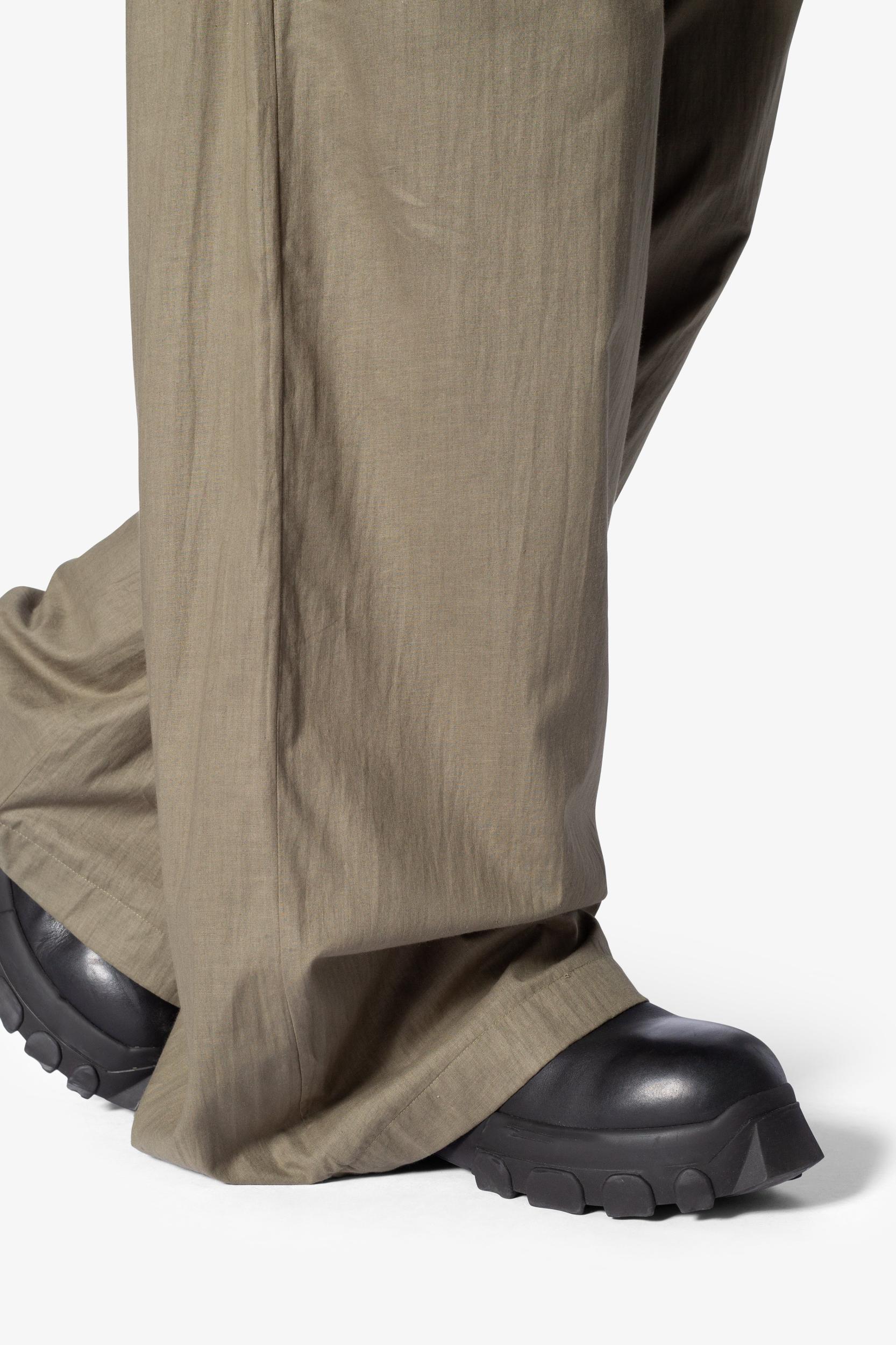 Layered Rave Pants - Olive Product Image