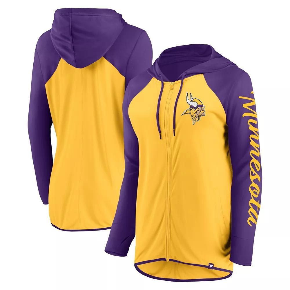 Women's Fanatics White/Navy Dallas Cowboys Script Full-Zip Hoodie, Size: 2XL Product Image