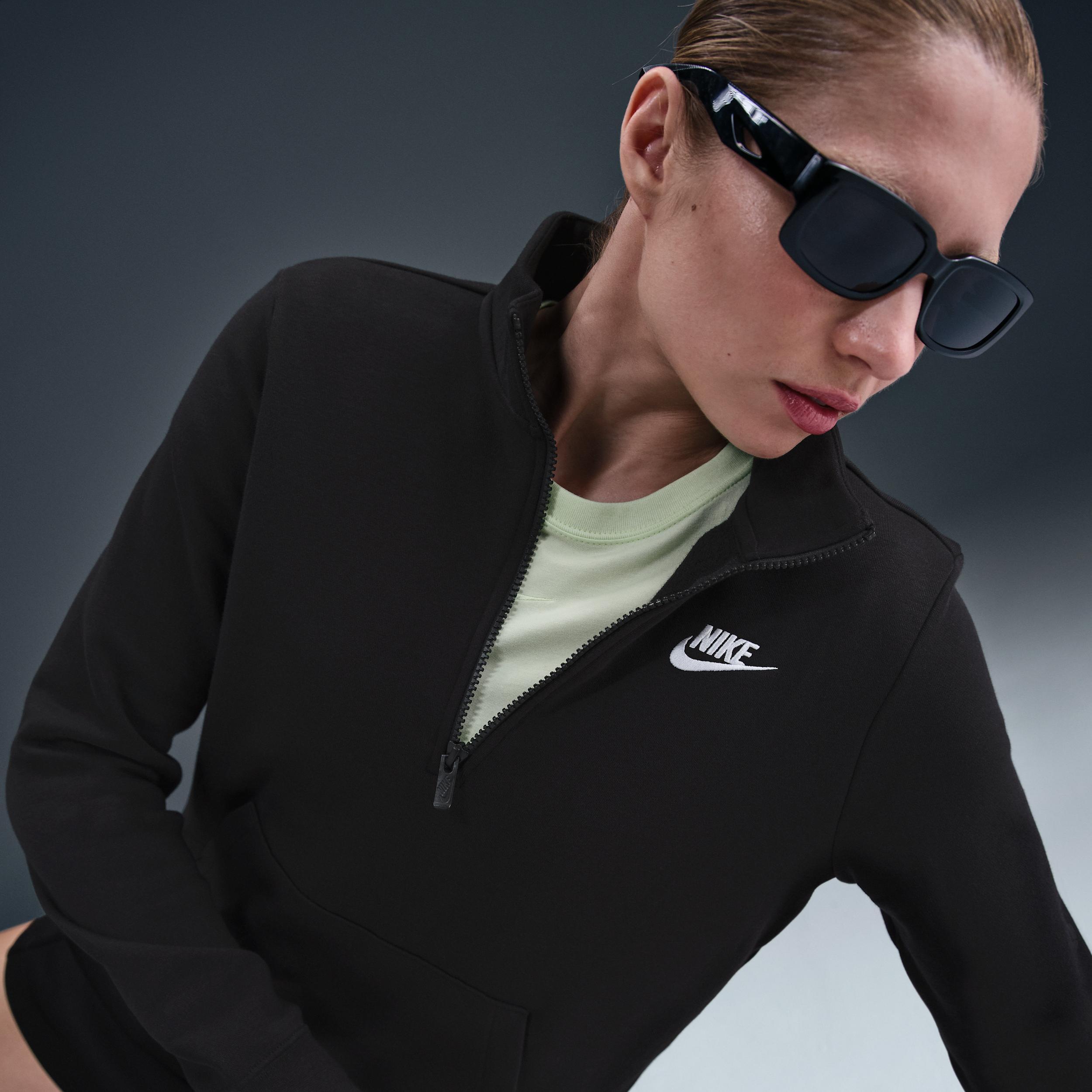 Women's Nike Sportswear Club Fleece 1/2-Zip Sweatshirt Product Image