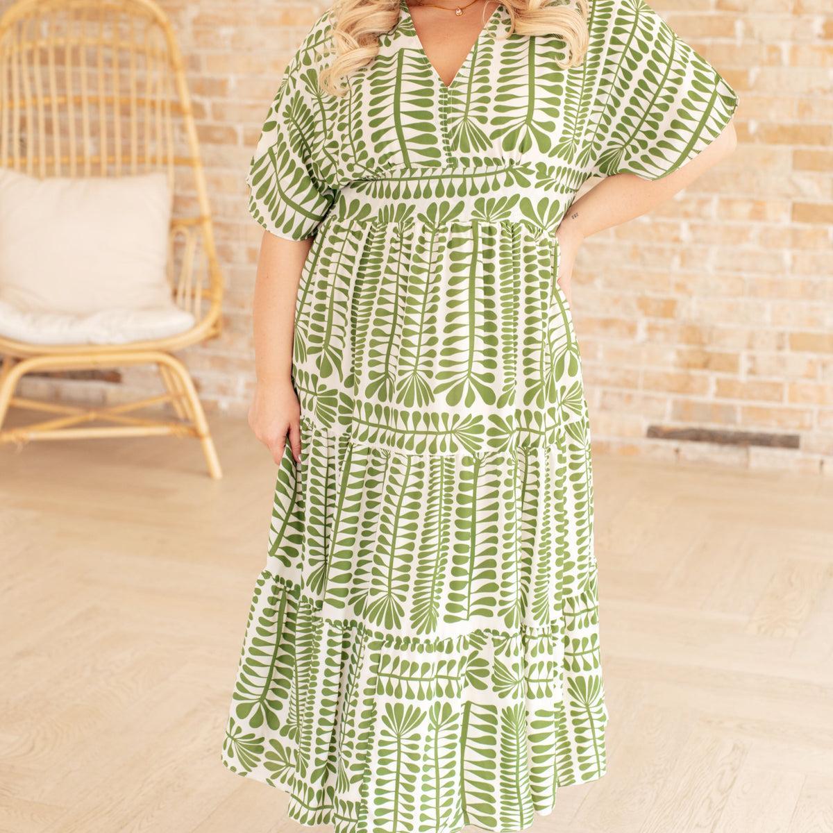 Sincerely, Me Tiered V-Neck Dress - ONLINE EXCLUSIVE! Product Image
