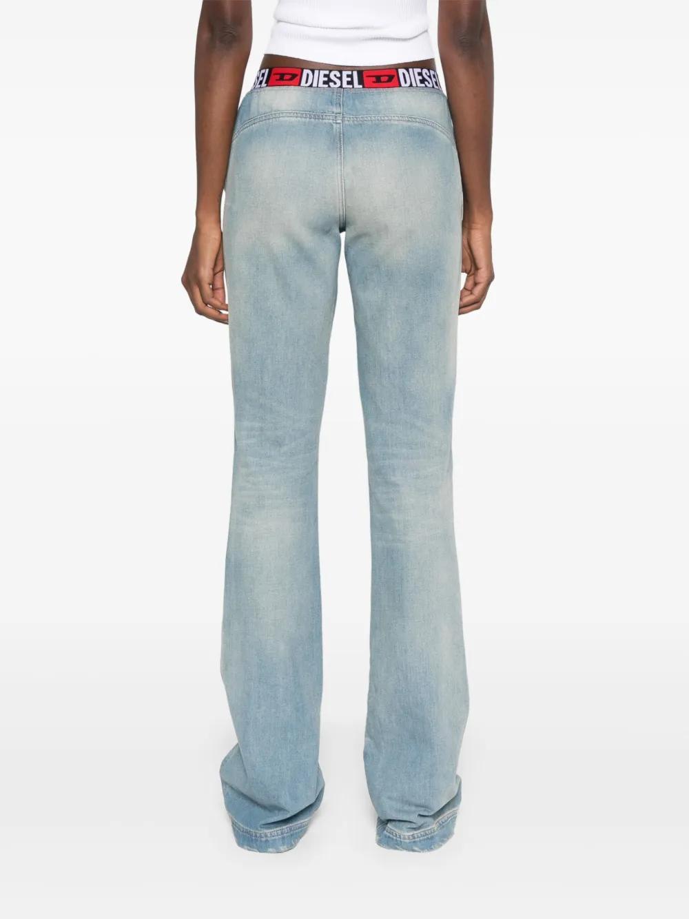 logo-waistband jeans Product Image