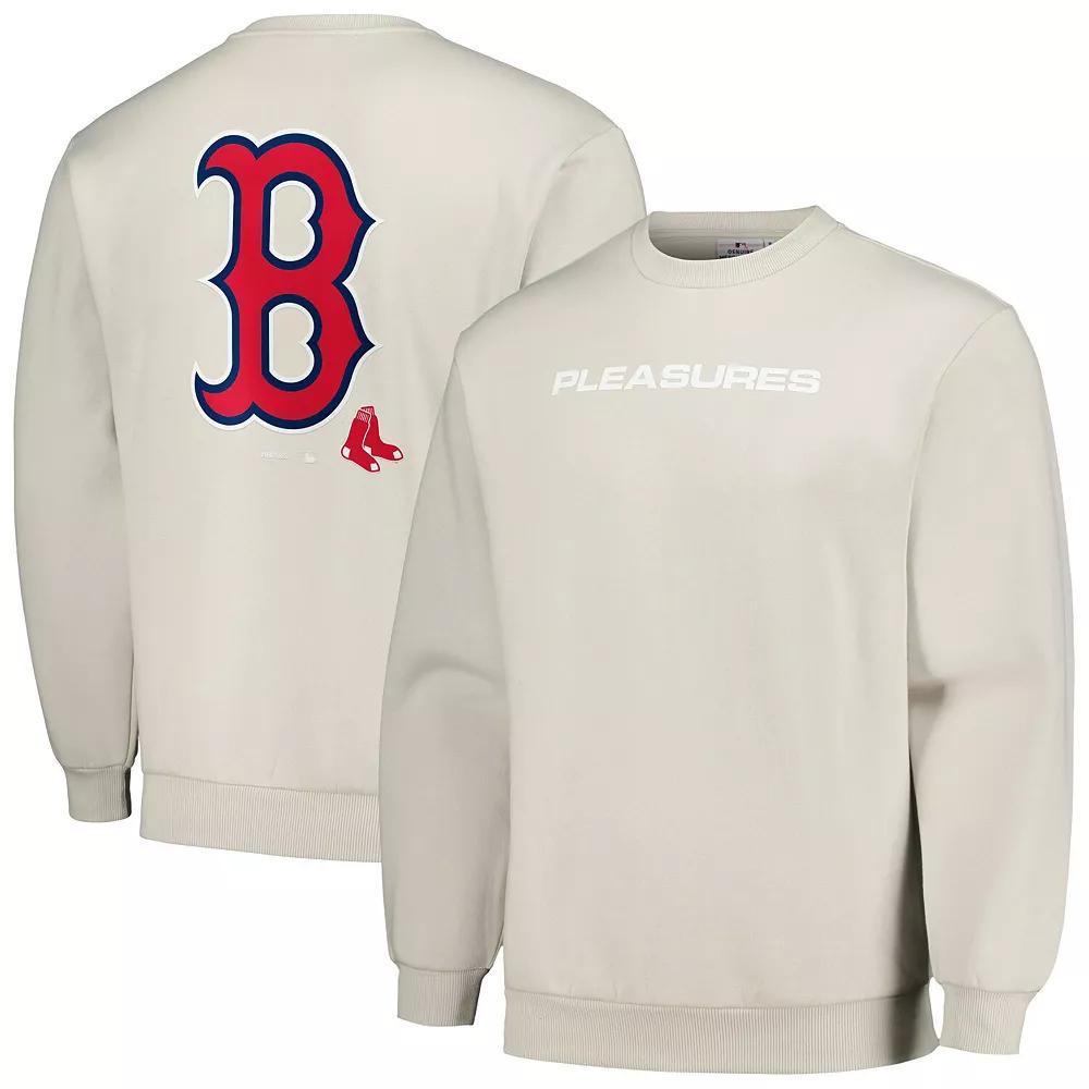 Men's Gray Boston Red Sox Ballpark Pullover Sweatshirt, Size: Small, Grey Product Image