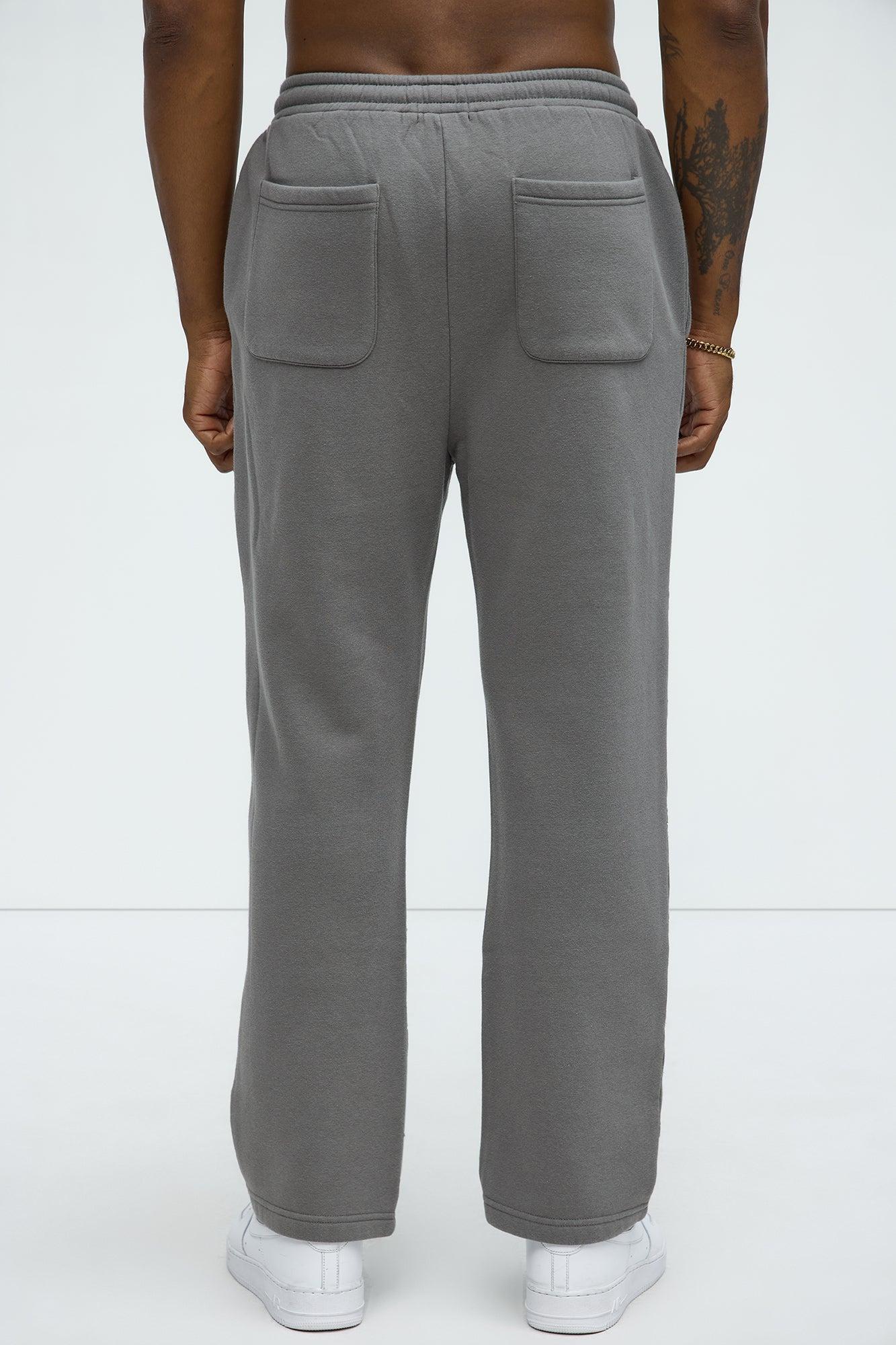 Tyson Off Your Rocker Straight Sweatpants - Charcoal Product Image