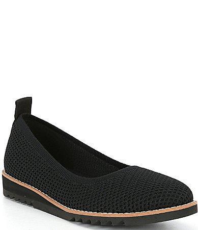 Eileen Fisher Womens Stretch Ballet Flats Product Image