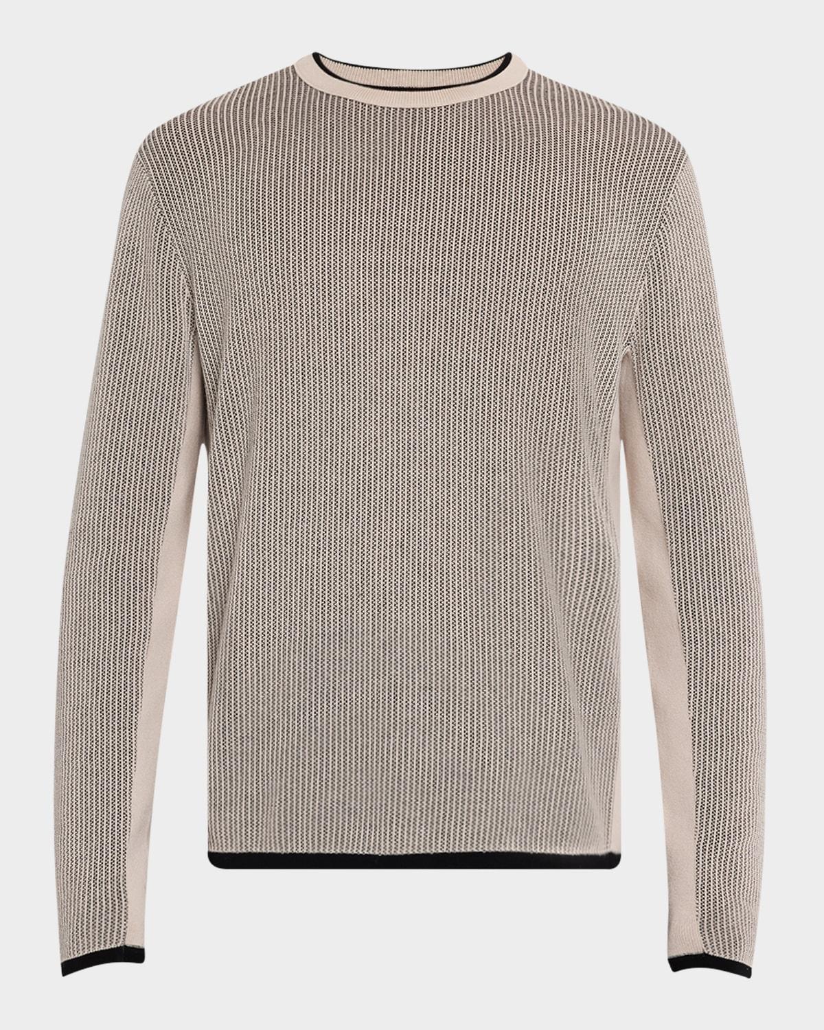 Mens Harvey Cotton-Blend Crewneck Sweater Product Image